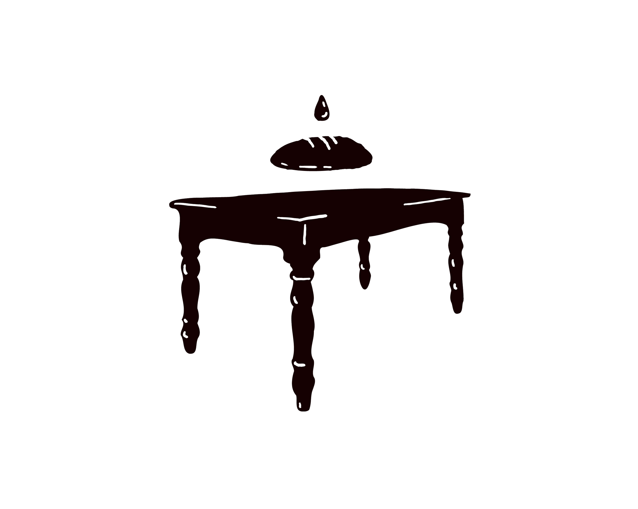 Bread Water Beer Company Table Stamp Logo
