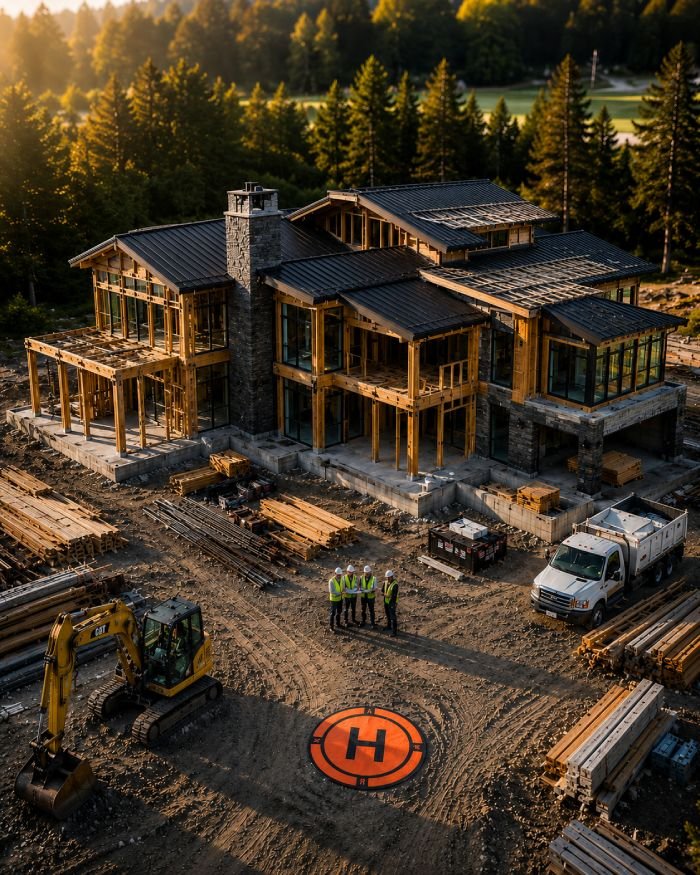 drone Construction Mapping, jobsite mapping, drone mapping