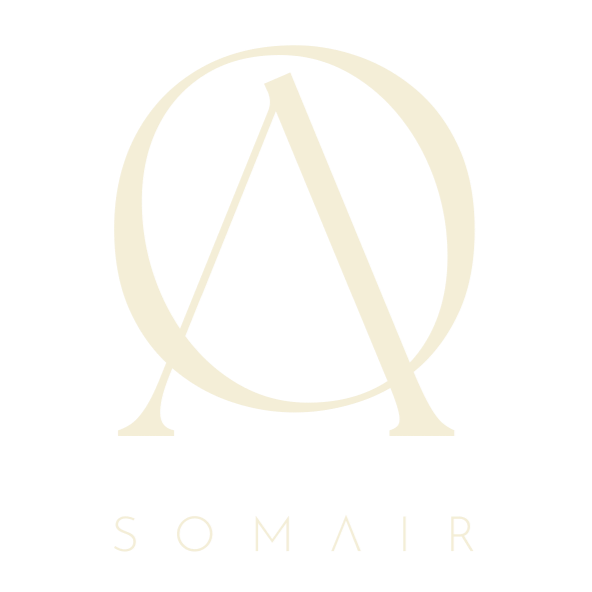 A logo with a stylized letter A inside a circle, with the word 'SOMAIR' below it.