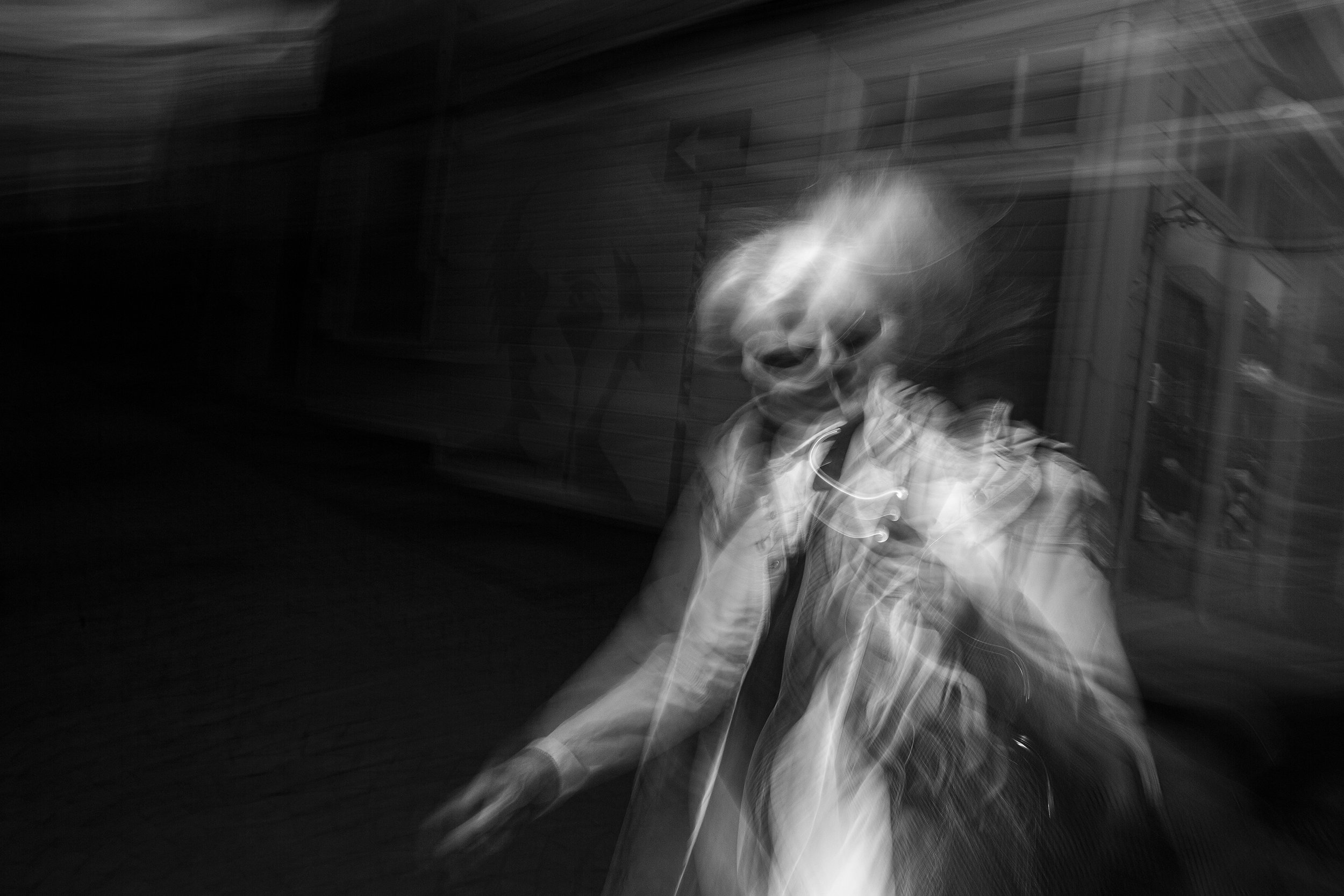 (5) Spiritual Beings Having a Human Experience, #13, 2025,
Ilford B/W archival print, 24”x36”
Edition #1 of 10
