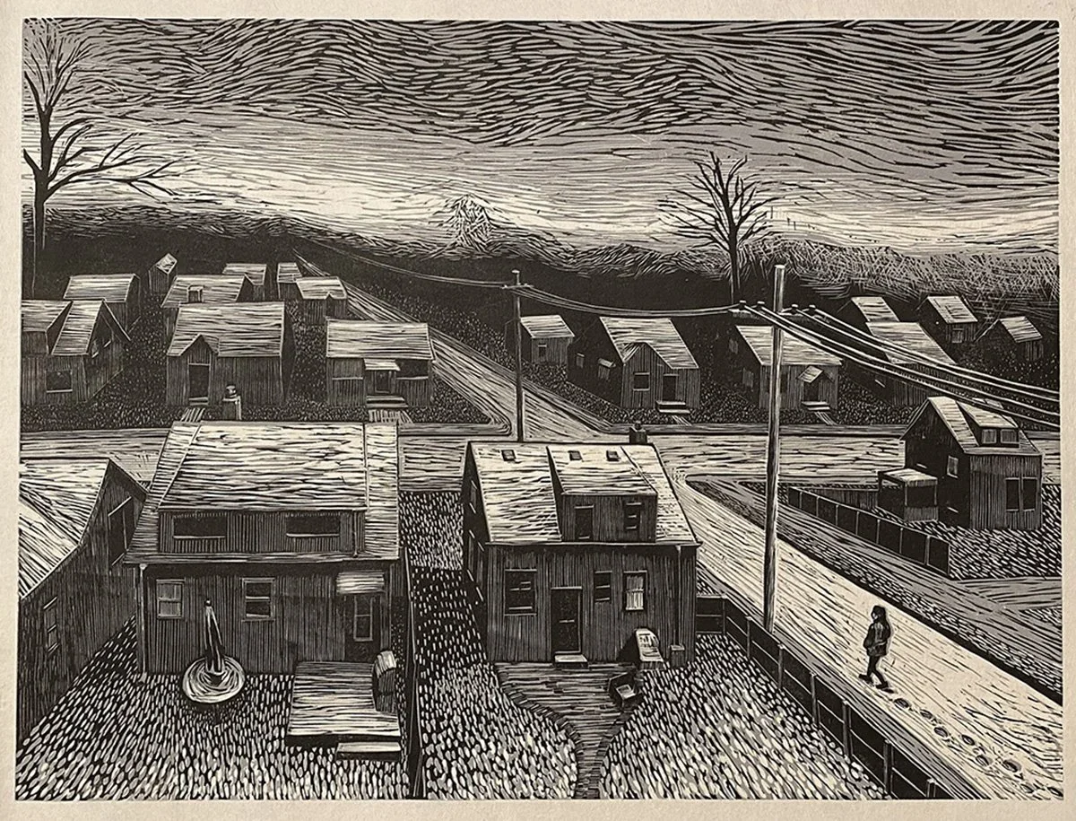 Kraig Binkowski, "Early Morning Walk in the Snow"
