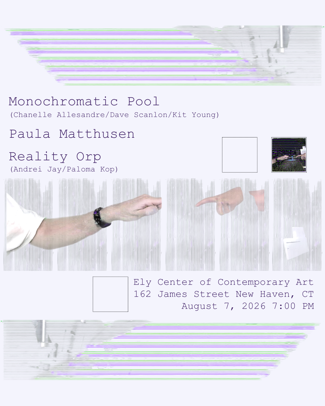 Monochromatic Pool / Paula Matthusen / Reality Orp