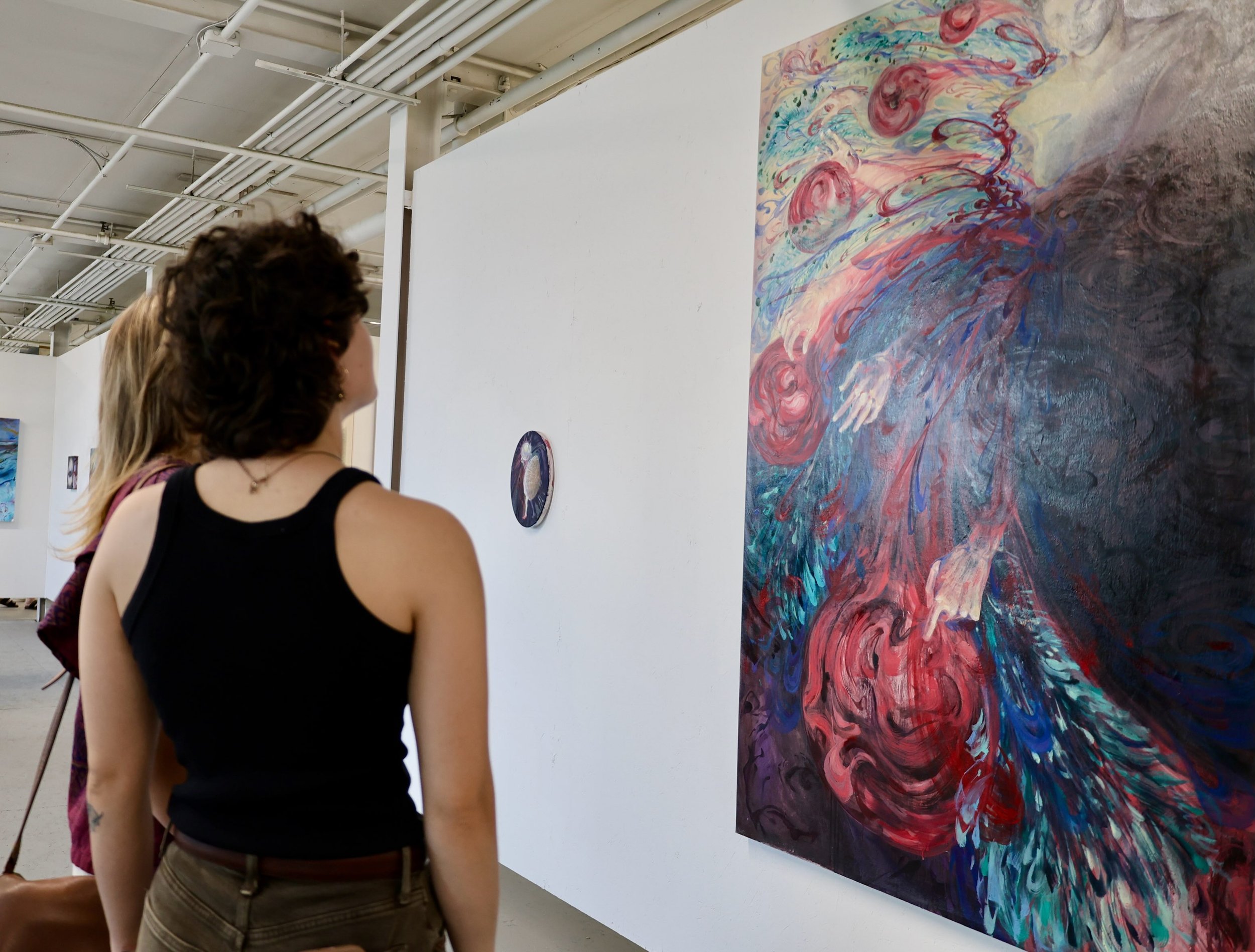 Come see the exhibitions for our 3 Keyhole Artists-in-Residence!
The work of Parastoo Ahovan, Keira Curwen, and Aura Wang is on view.

On view July 19-September 13, 2026
Gallery hours: We, Th, Su 12-5pm or by appointment.