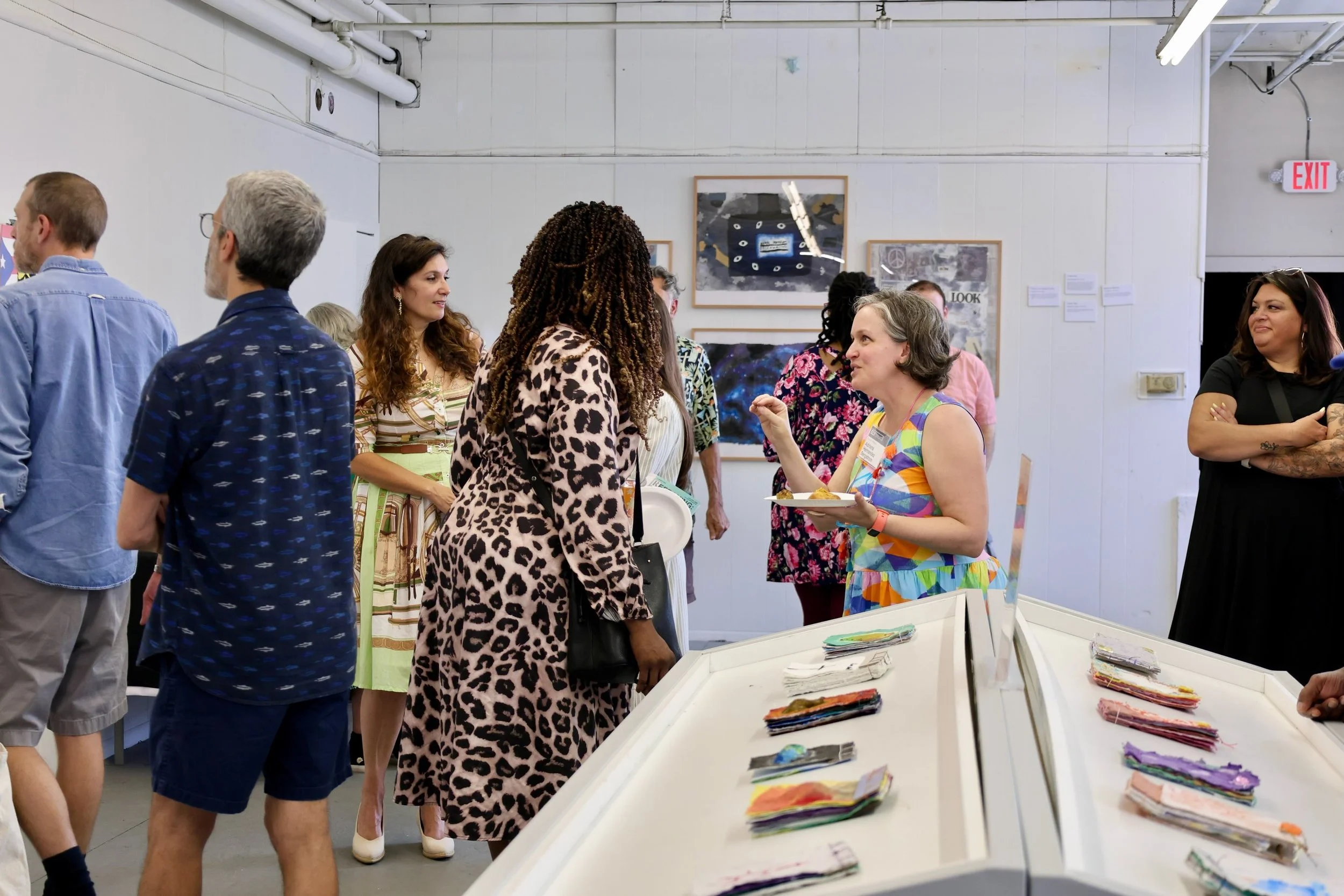 Thank you to everyone who came to the Summer Apprenticeship Program award ceremony and July 24 opening reception!

The shows now on view are:
Lauren Be Dear: Forget Me Knot
Aura Wang
Parastoo Ahovan: Past, Present Beyond
Keira Curwen: BUCK MOON

Thes