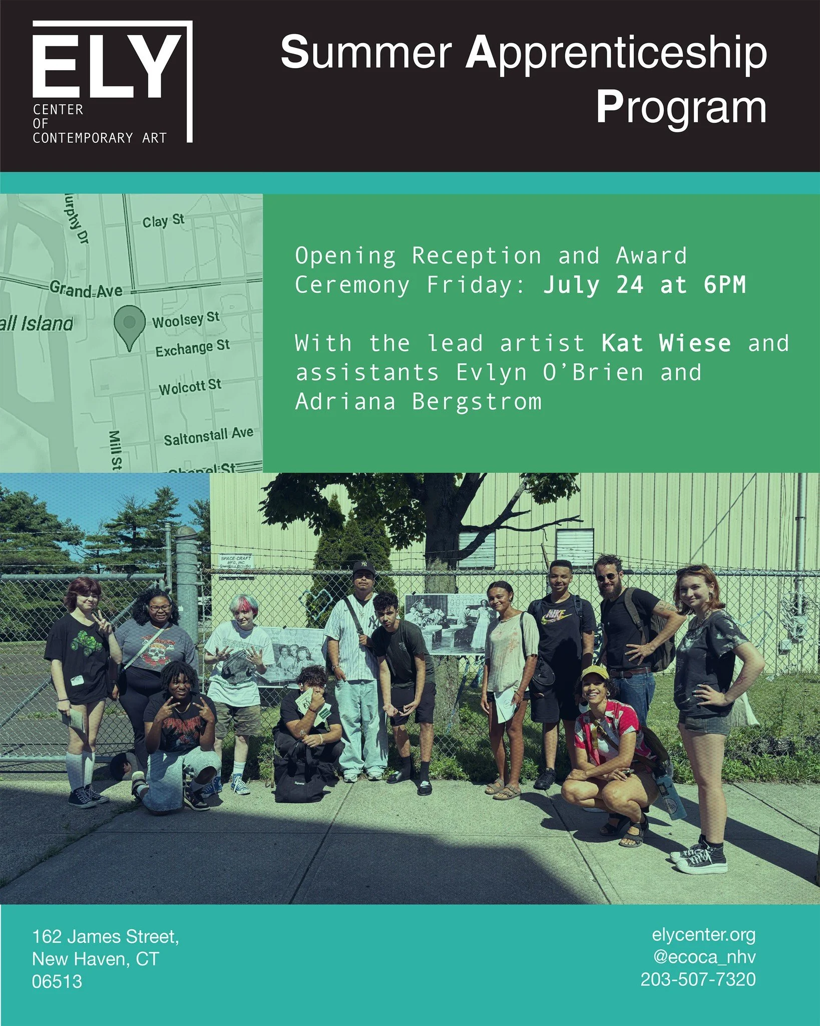Opening Reception: Friday, July 24, 6-9pm. Please join us for the Opening Reception &amp; Ceremony for the 2026 Summer Apprenticeship!

For three weeks this July, Lead Artist Kat Wiese (with the support of Assistant Evlyn O&rsquo;Brien, Board Member 