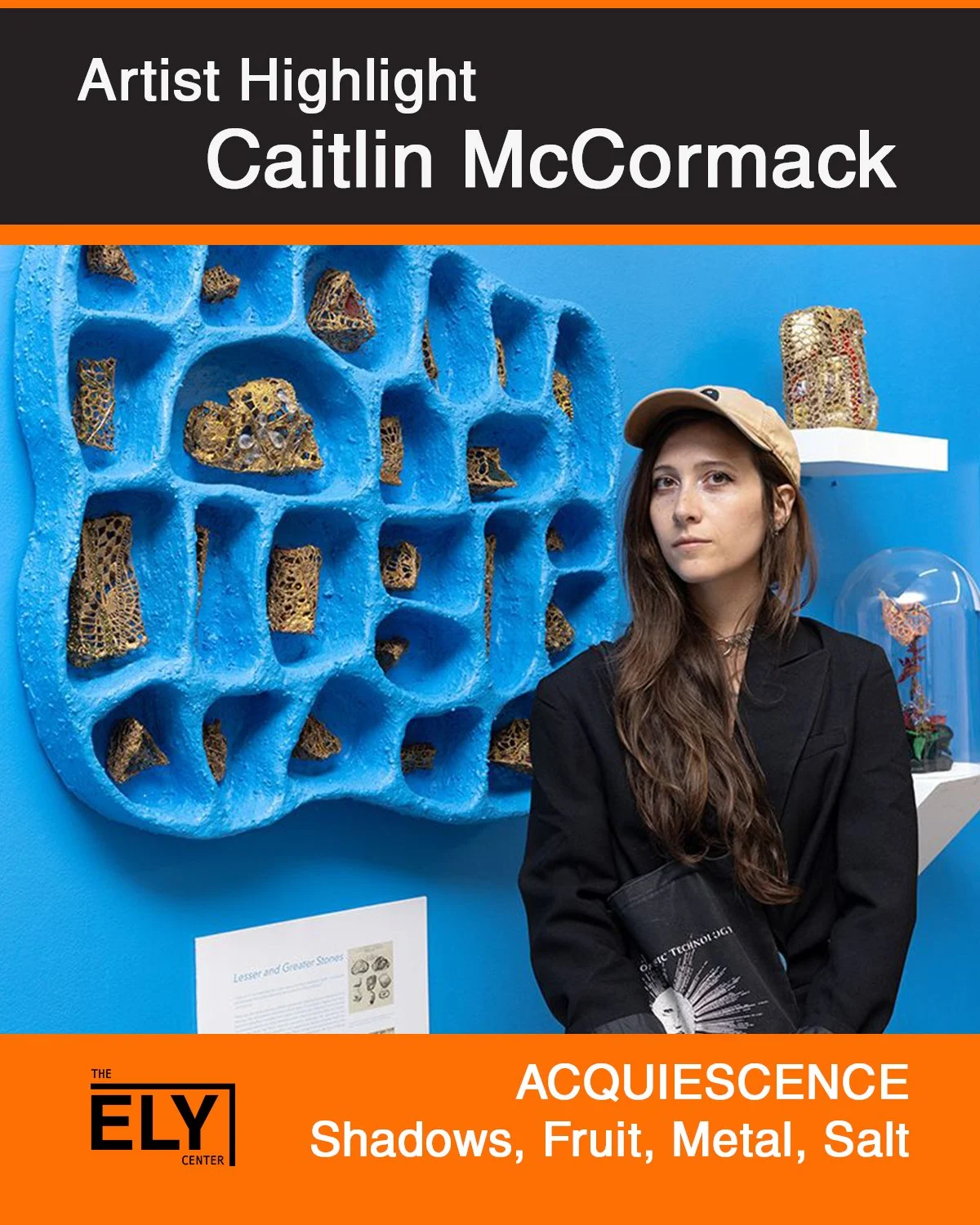 Caitl McCormack @mister_caitlin

You can see McCormack&rsquo;s work in "Aquiescence- Shadows, Fruit, Metal, Salt" at the Ely Center's Project Space through October 4!

www.caitlintmccormack.com