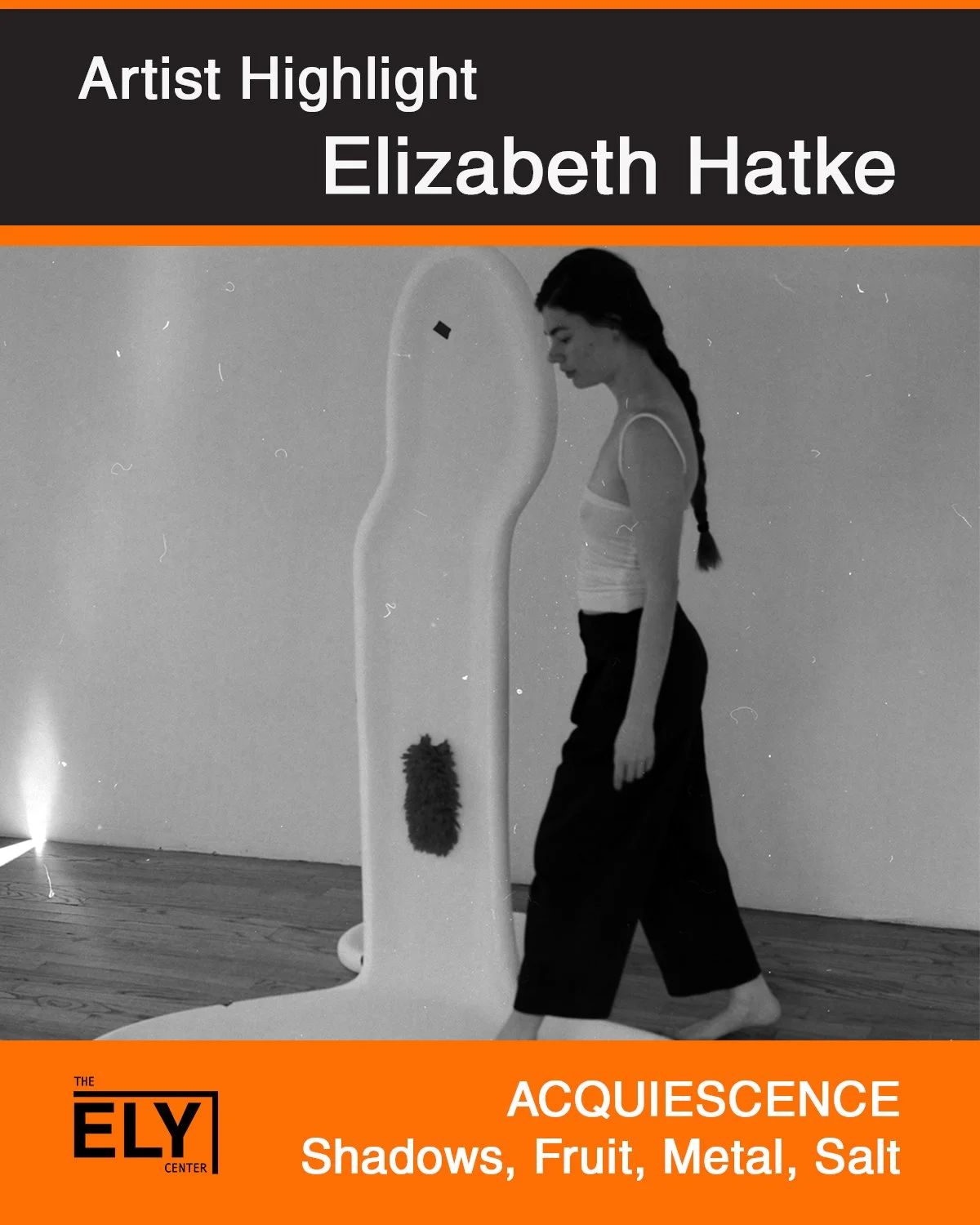 Elizabeth Hatke @e.hatke

You can see Hatke&rsquo;s work in "Aquiescence- Shadows, Fruit, Metal, Salt" at the Ely Center's Project Space through October 4!

www.elizabethhatke.com