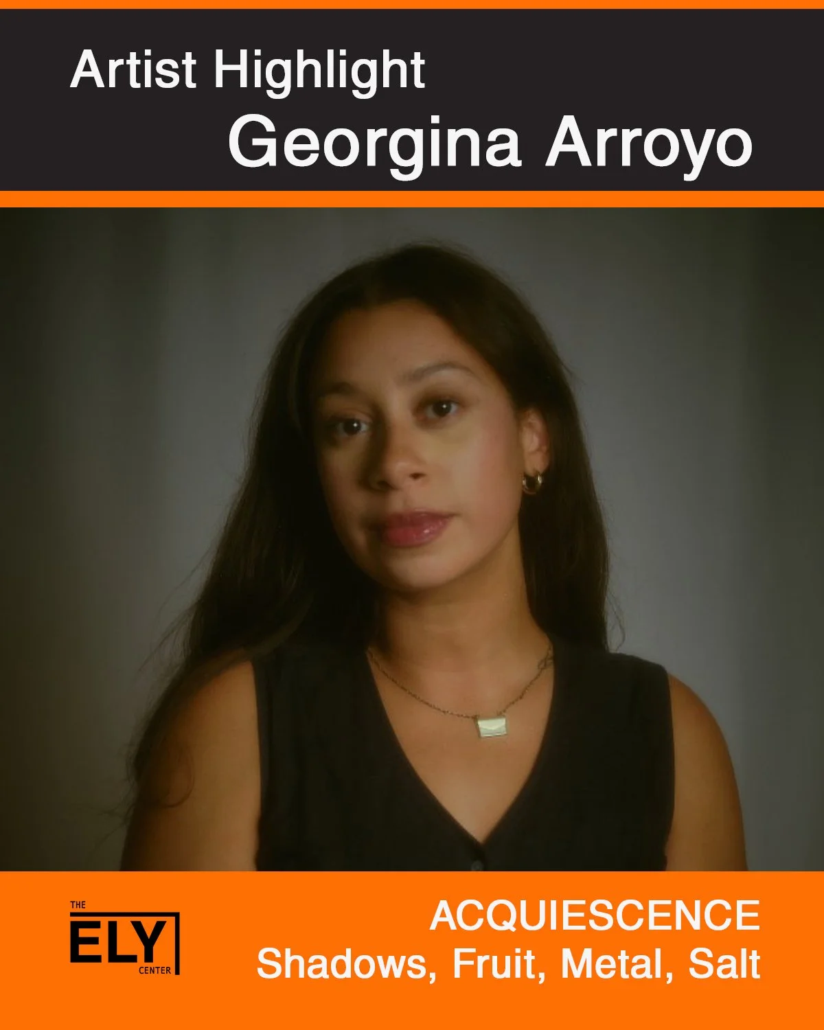 Georgina Arroyo @supgeemun

You can see Arroyo&rsquo;s work in "Aquiescence- Shadows, Fruit, Metal, Salt" at the Ely Center's Project Space through October 4!

www.georginaarroyo.com