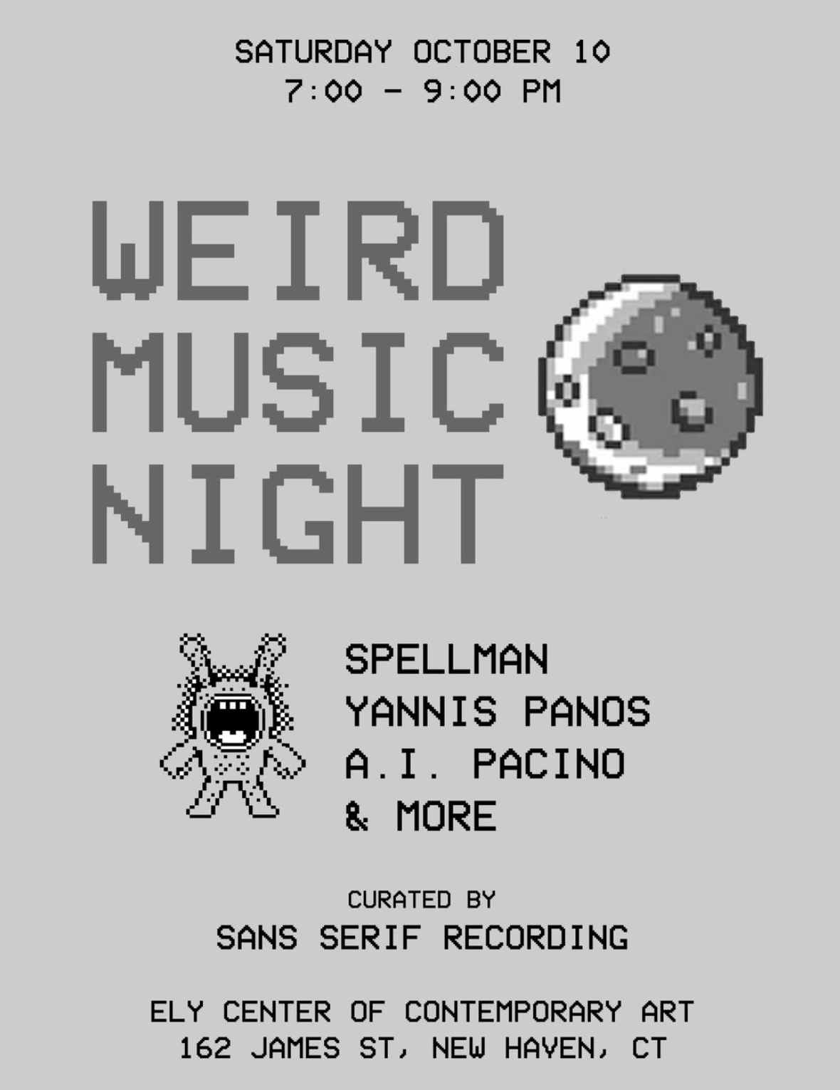 WEIRD MUSIC NIGHT!