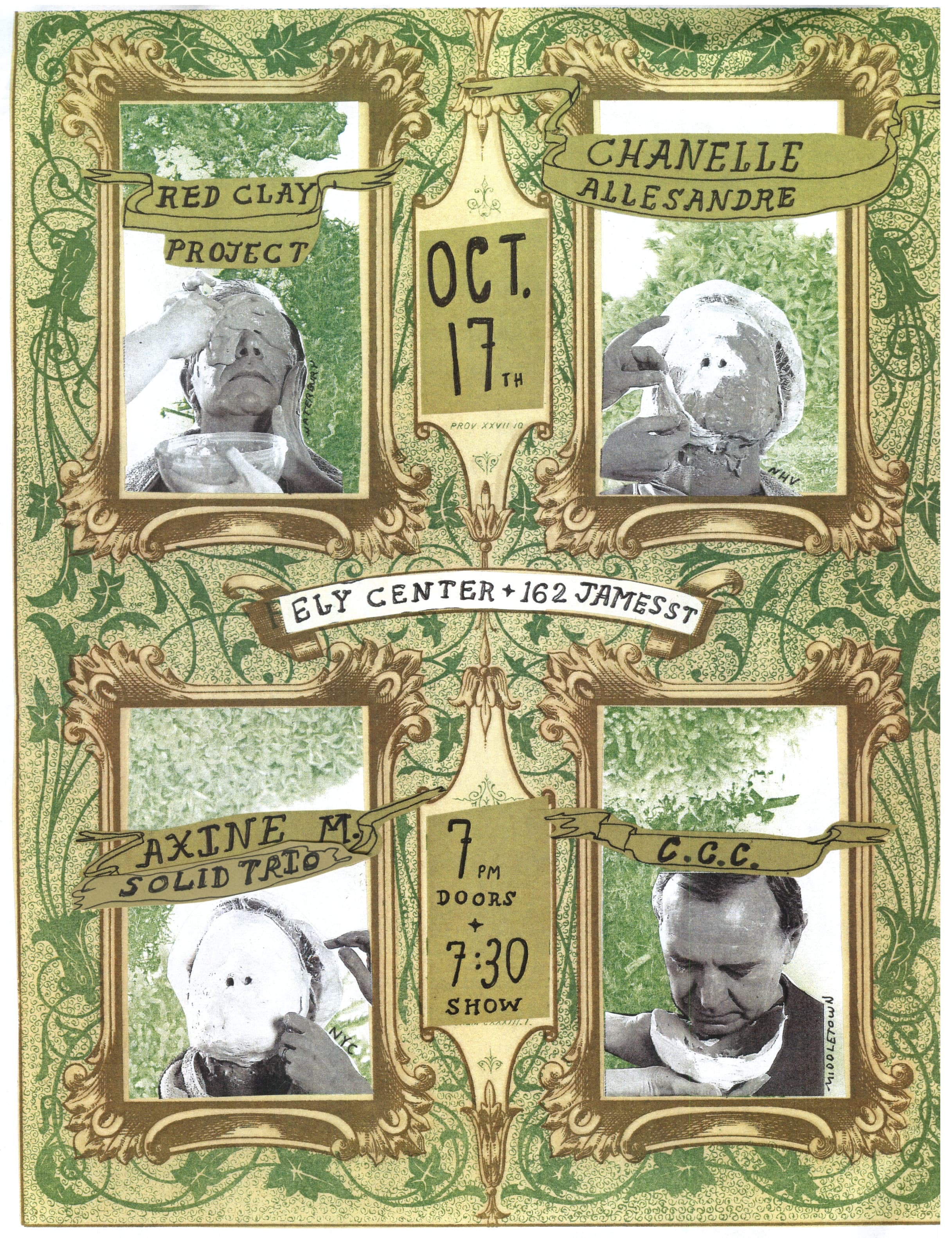Concert: October 17, 7:30 pm