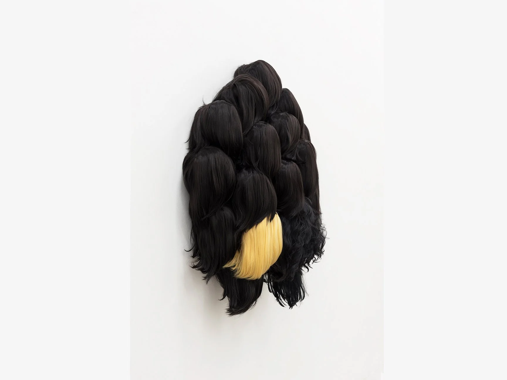 Cameron Patricia Downey

Company, 2025, hair, metal, acrylic

Cameron Patricia Downey (b. Minneapolis, MniSóta Makoce) is an antidisciplinary artist whose work oscillates between sculpture, print, film, body and otherwise. Peering into the private li
