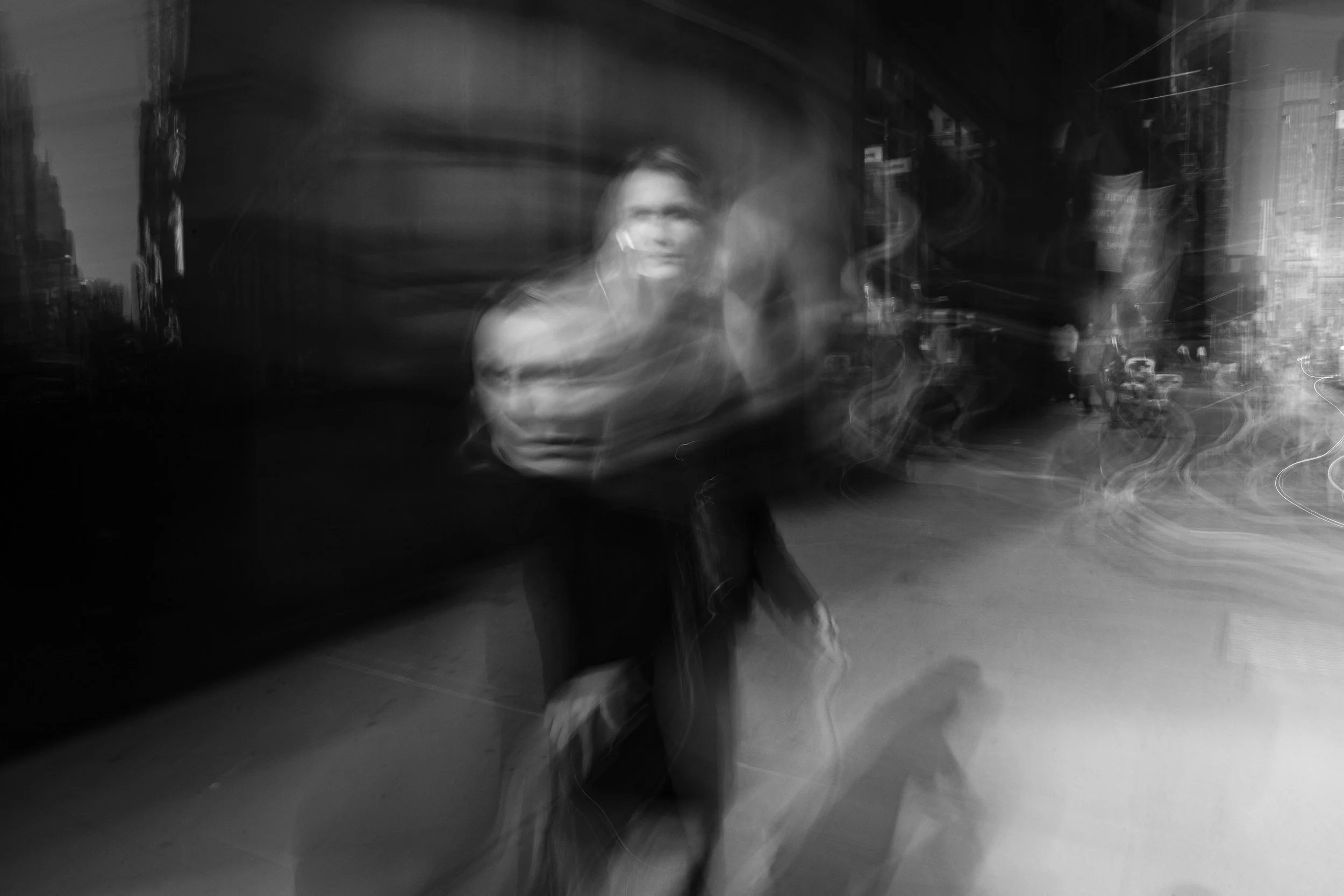 (4) Spiritual Beings Having a Human Experience, #14, 2025,
Ilford B/W archival print, 24”x36”
Edition #1 of 10
