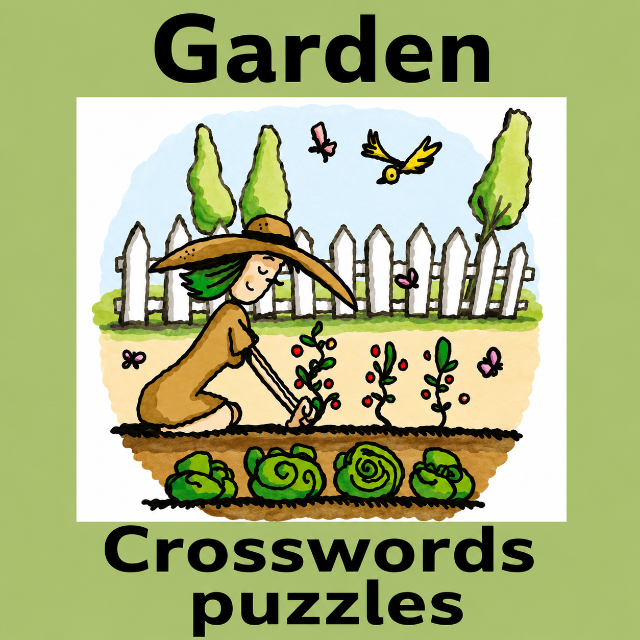 Garden-Themed Crossword Puzzles for Plant Lovers
