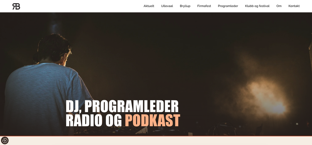 Nettsiden til Reidar Buskenes