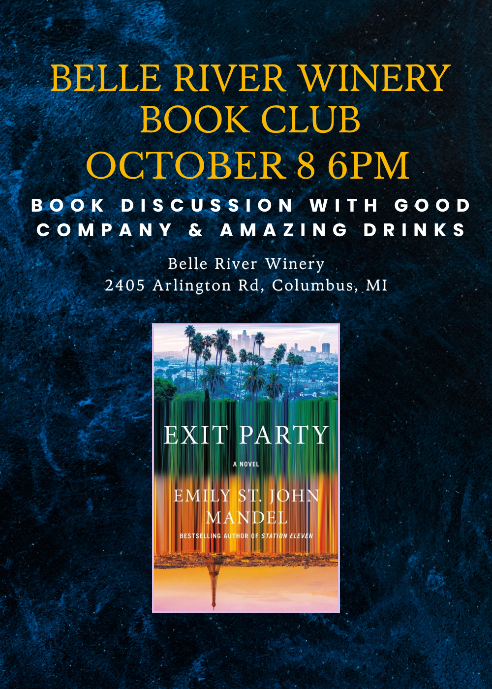 Booked at Belle River Winery: Book Club