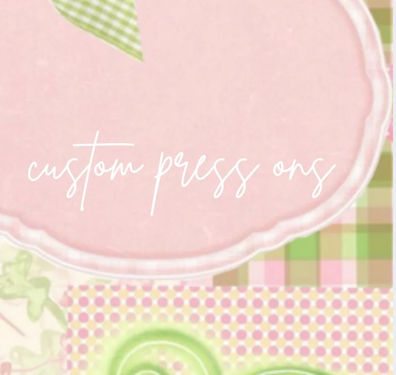 Custom press ons