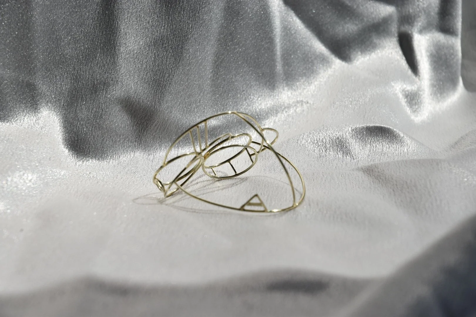 Gouden draadring