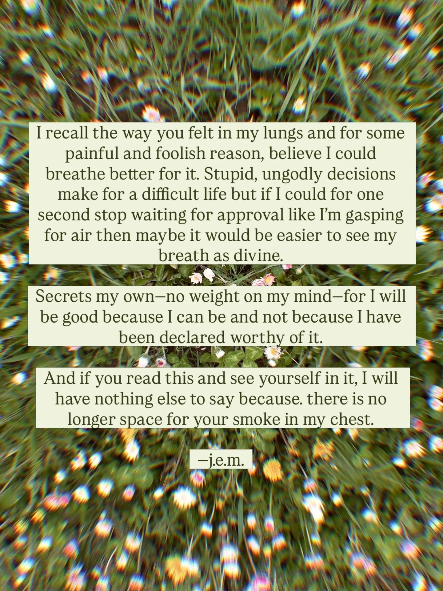 What have you been holding in?

#poem #poetry #prose #writingcommunity #poetsofinstagram