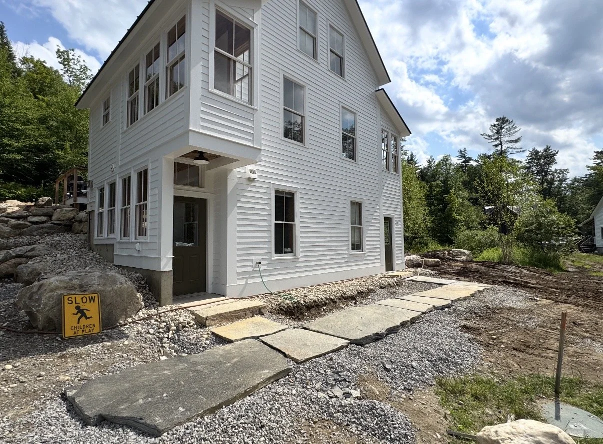 natural stone walkway