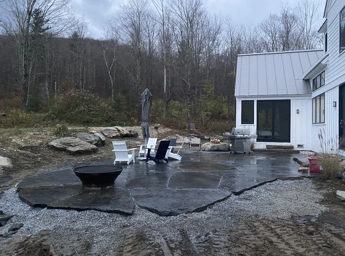 natural stone patio