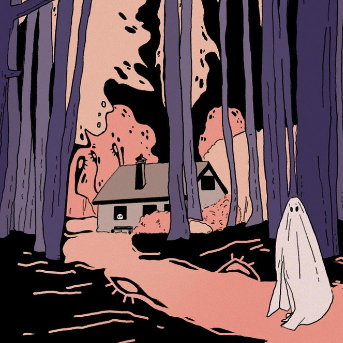 Sheet Ghost Series: 10 × 10 Digital Prints