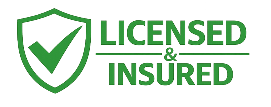 Every job is Licensed and Insured