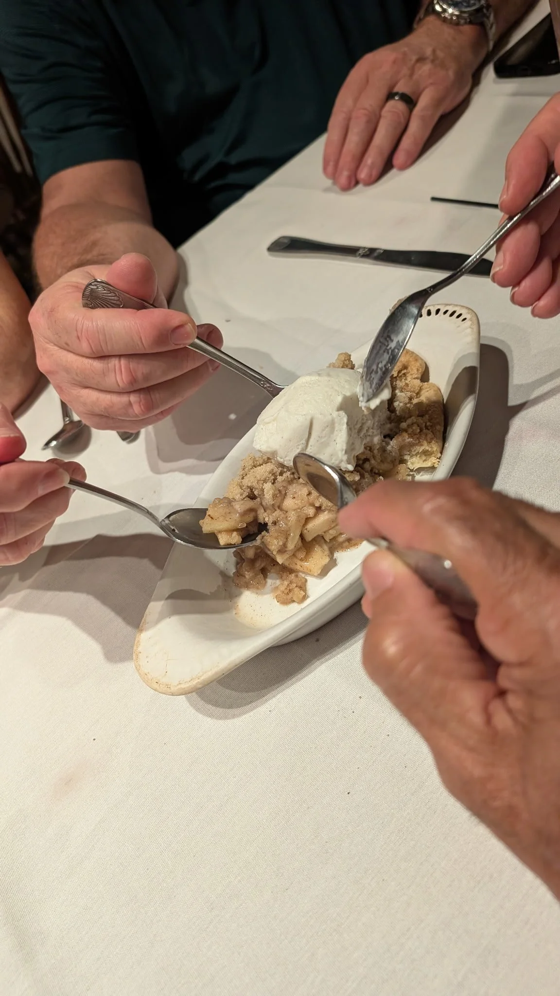 Dessert at the Bell House Restaurant