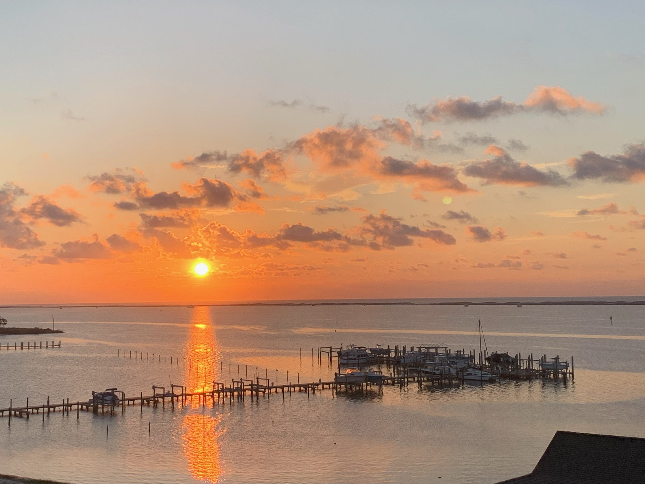 Sunset over the Intracoastal Waterway - Pensacola, FL