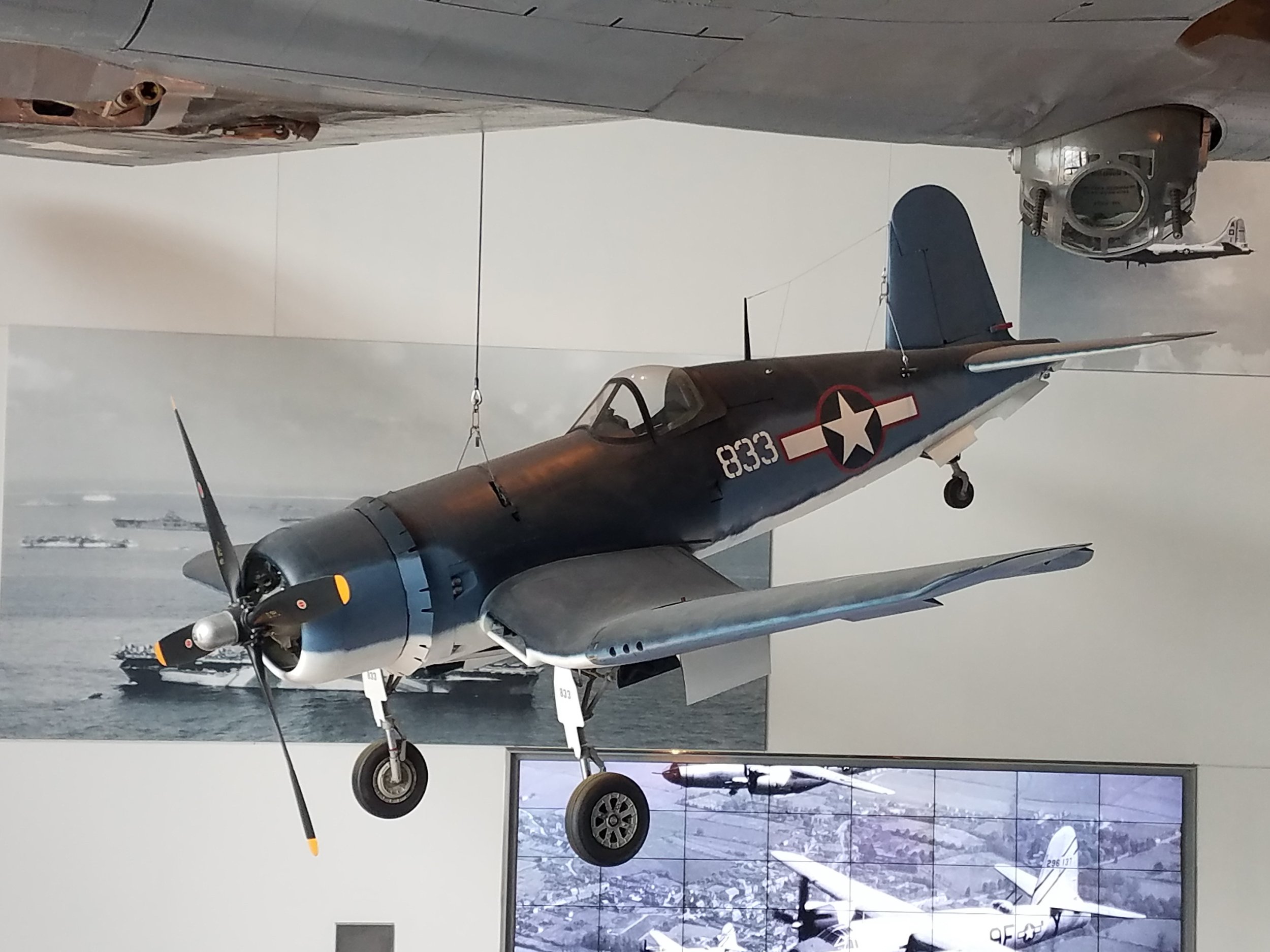 Corsair at the National World War II Museum in New Orleans