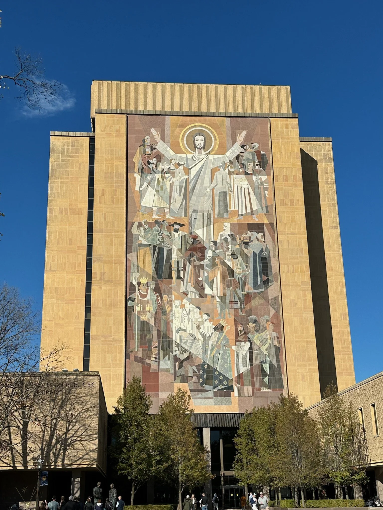 Touchdown Jesus - Notre Dame, Indiana
