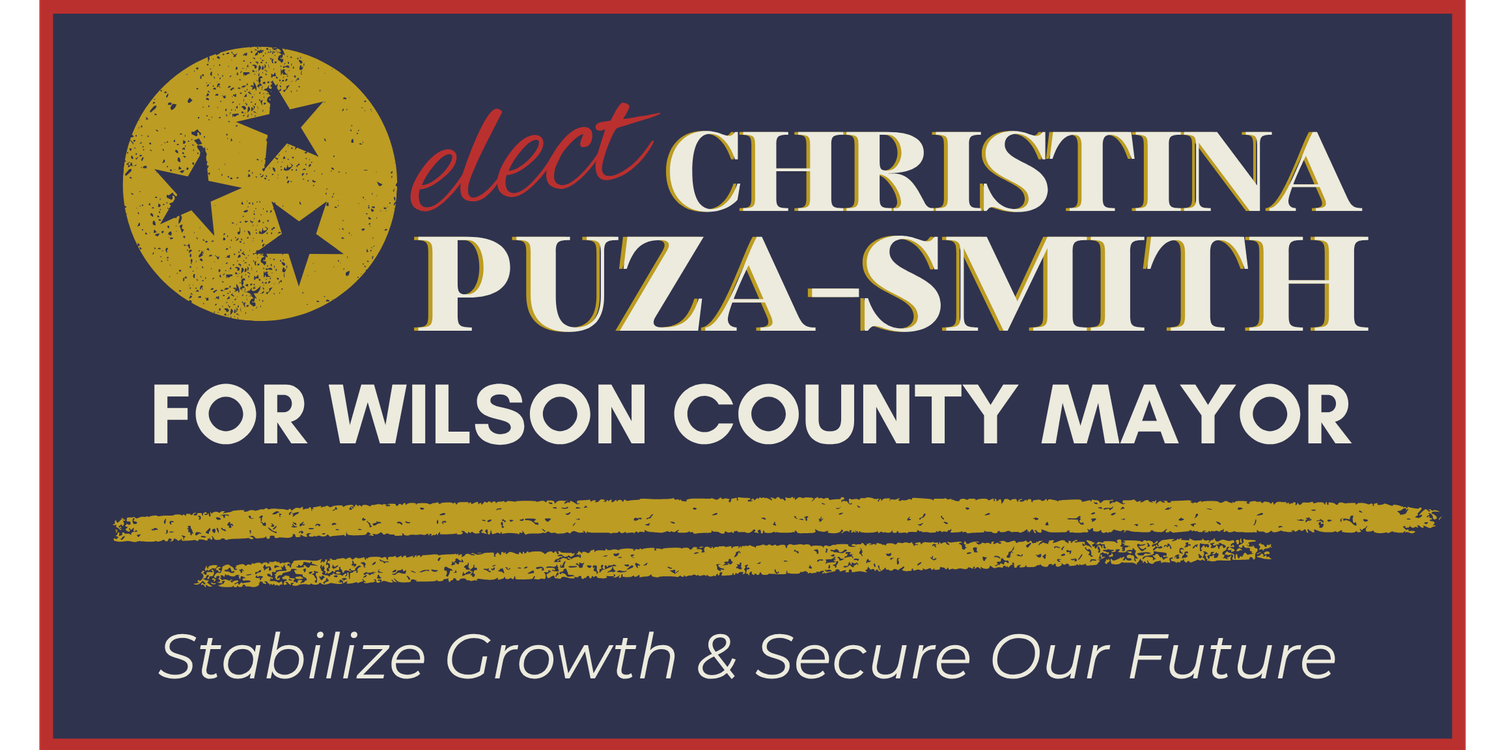 Elect Christina for Wilson County Mayor (Copy)