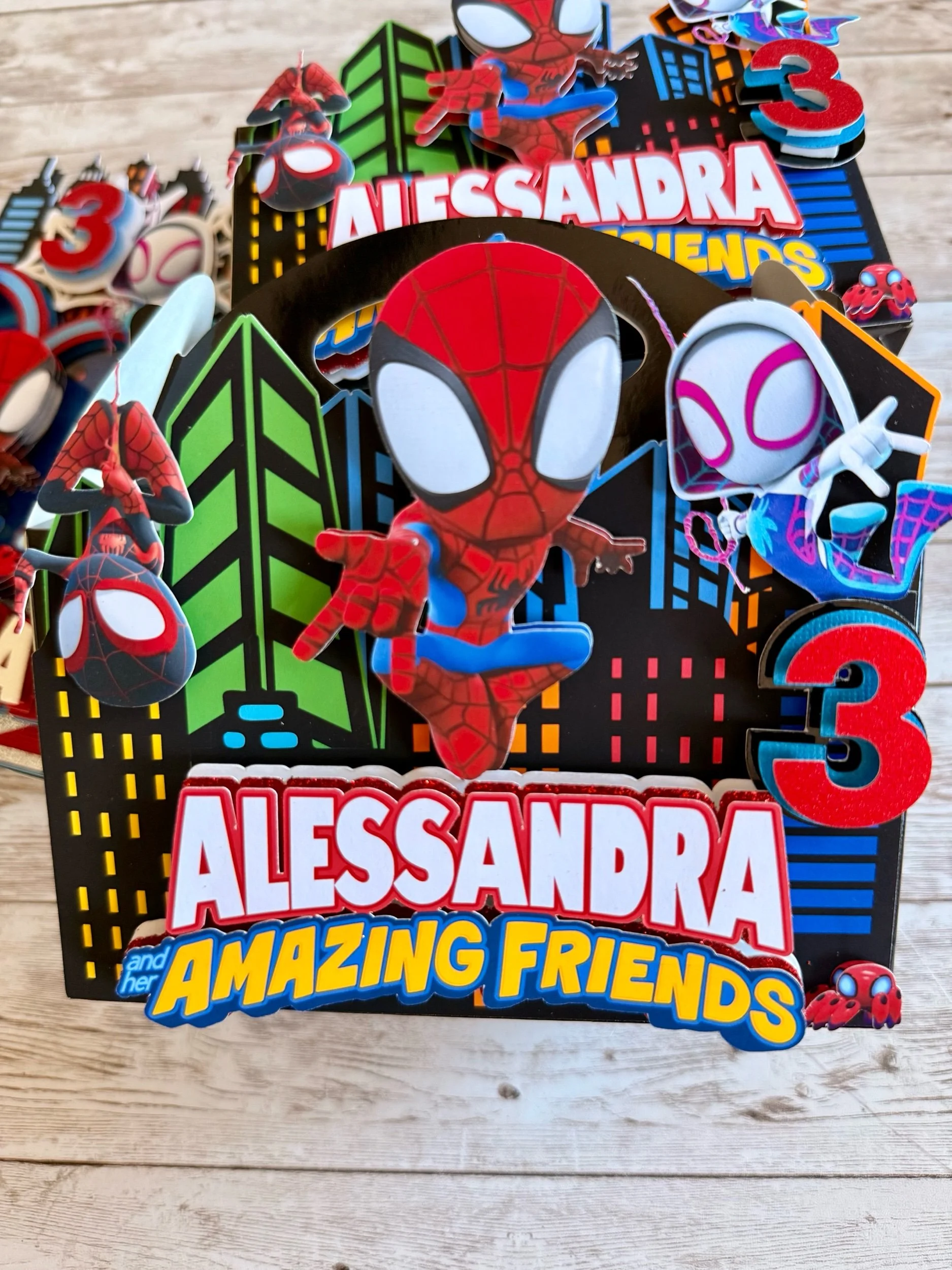 Black Spider Favor Boxes