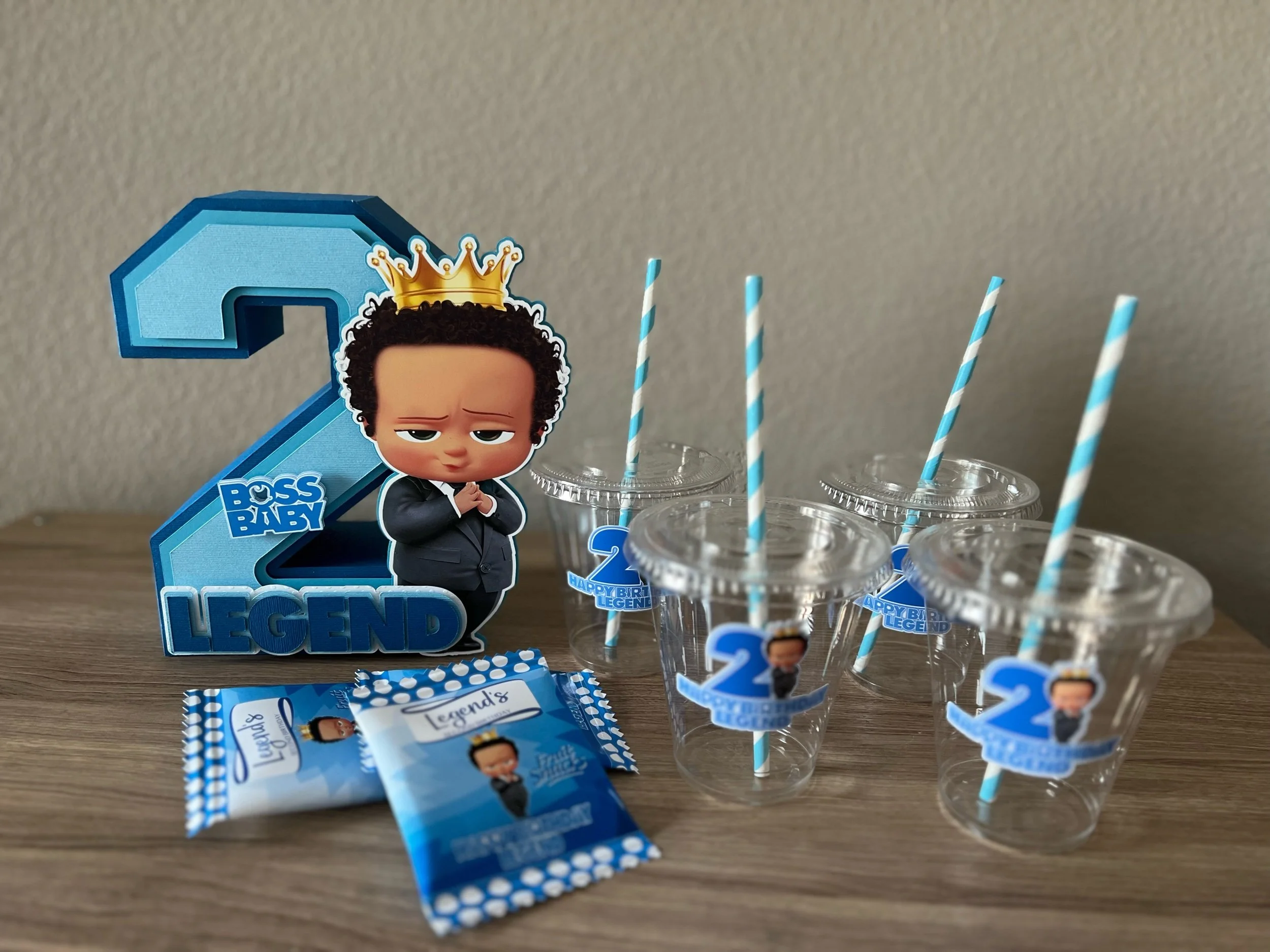 boss baby cups
