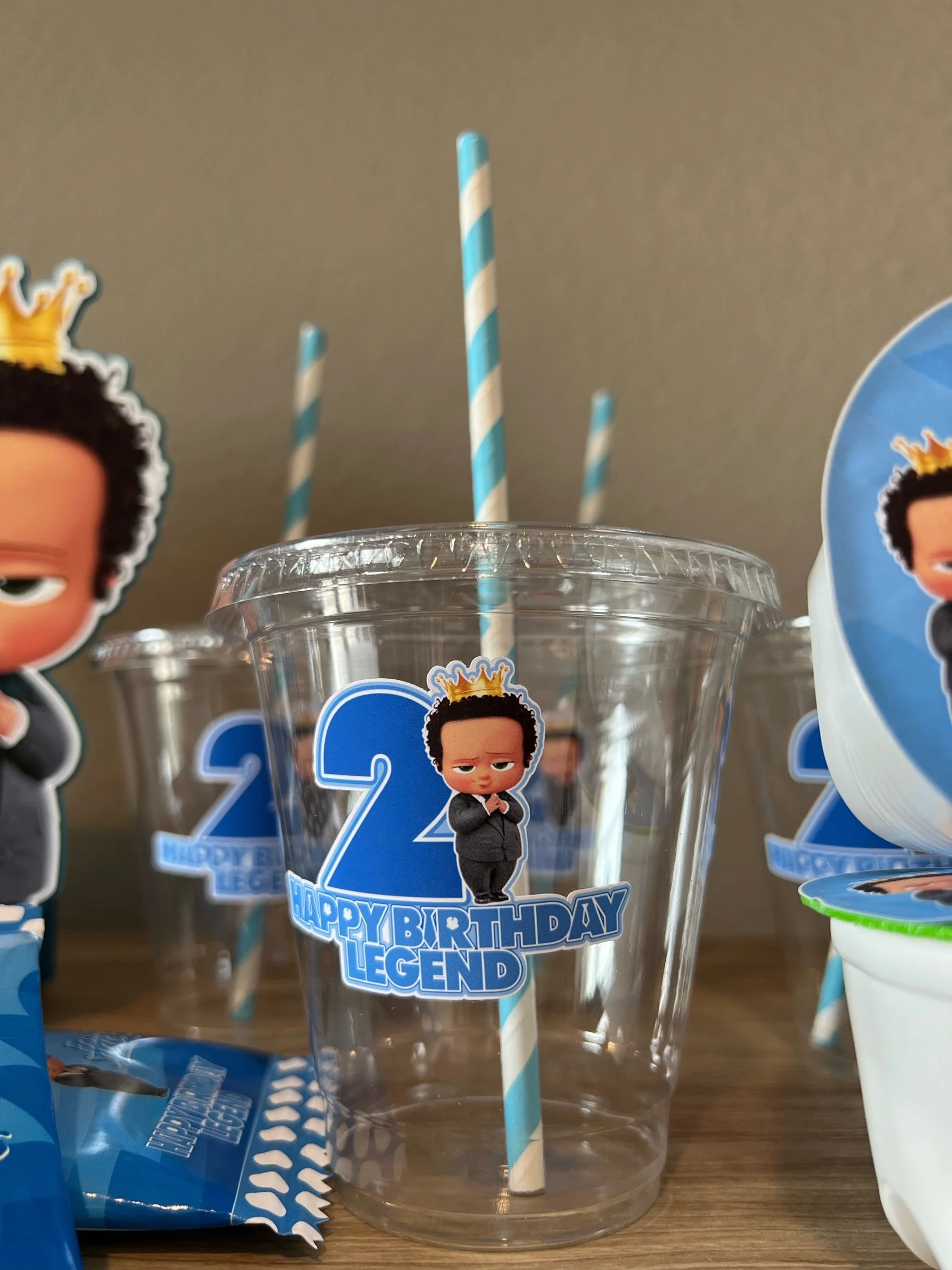 boss baby cups