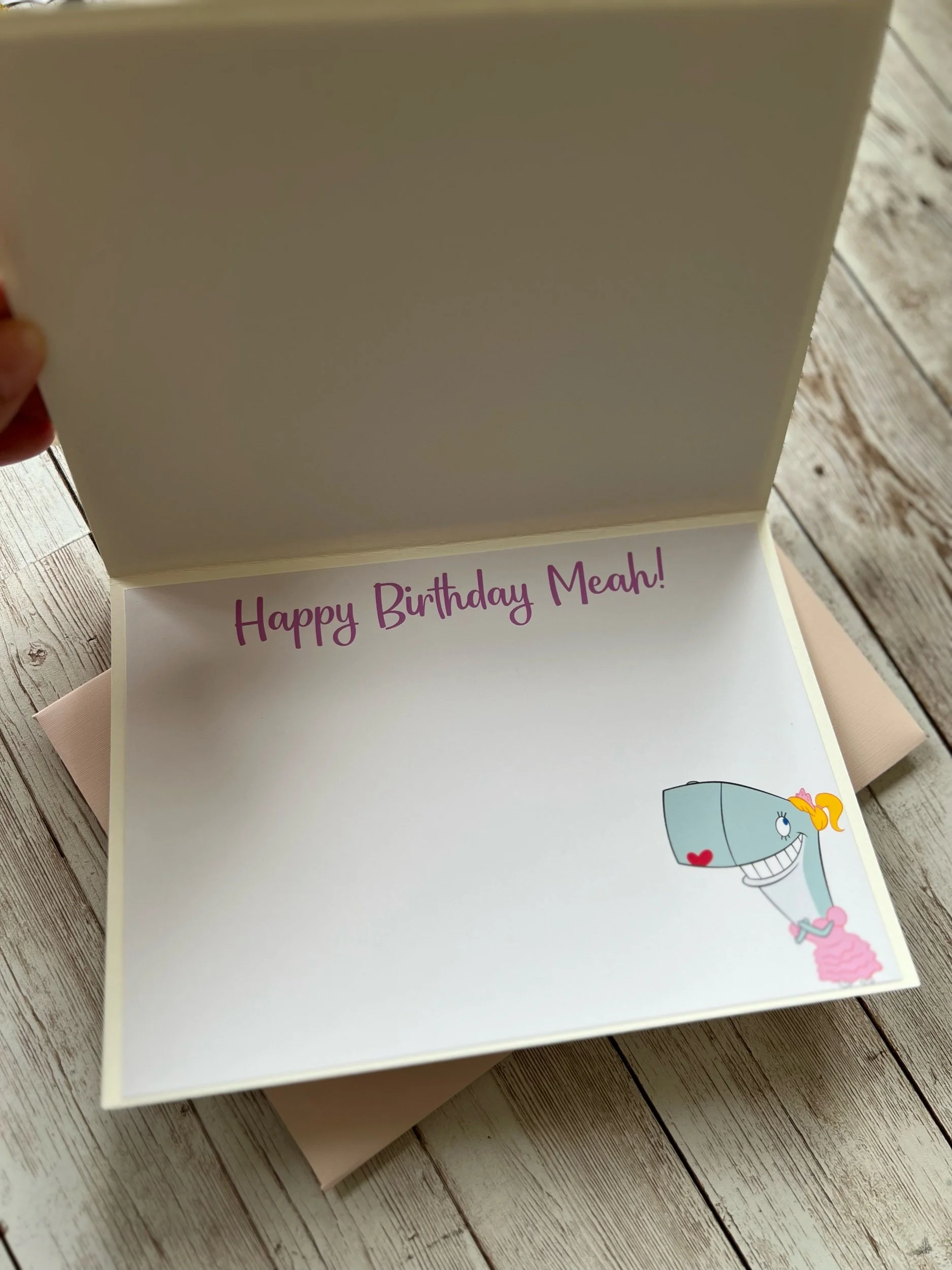 boys who cry birthday card