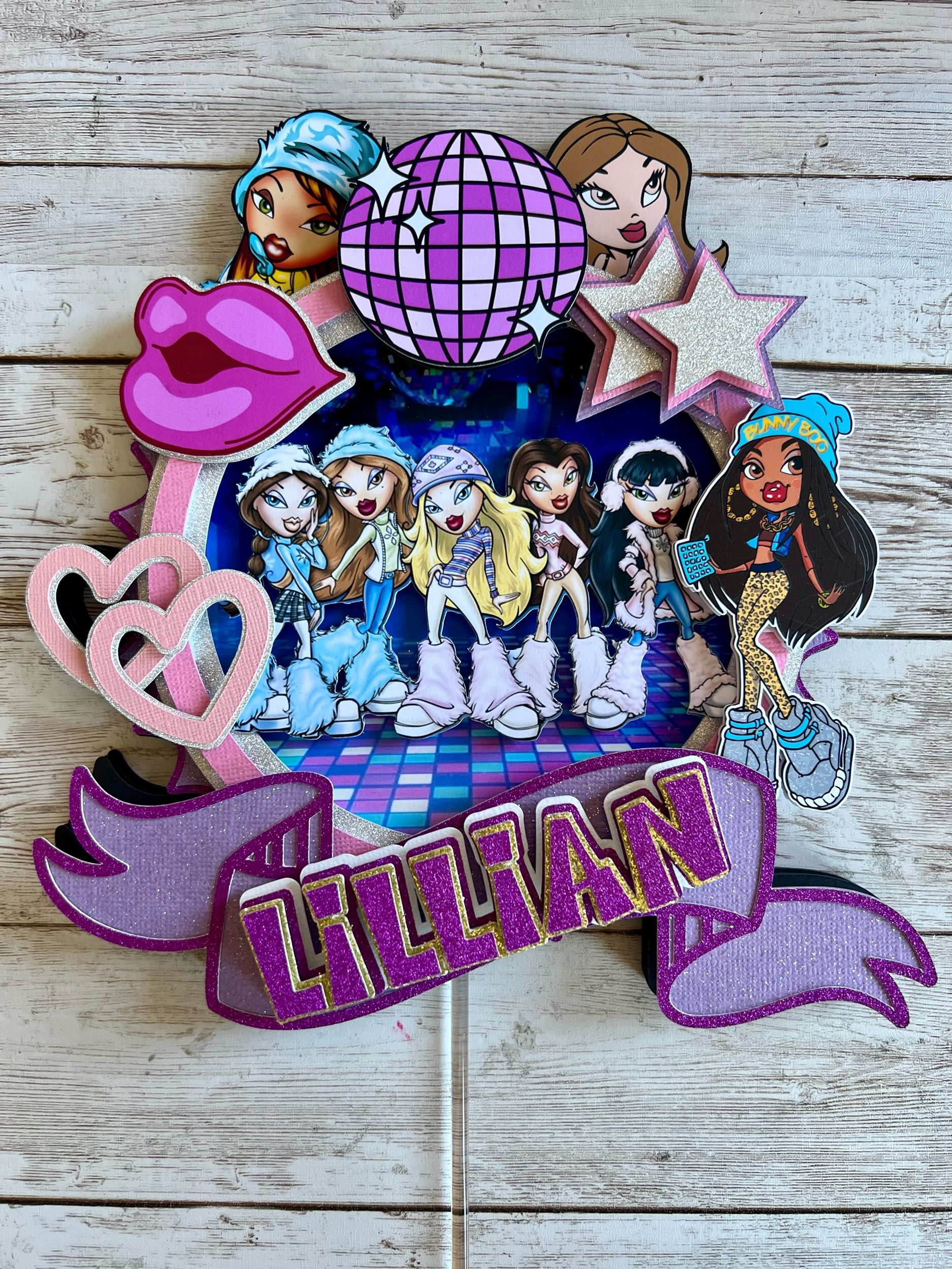 bratz cake topper