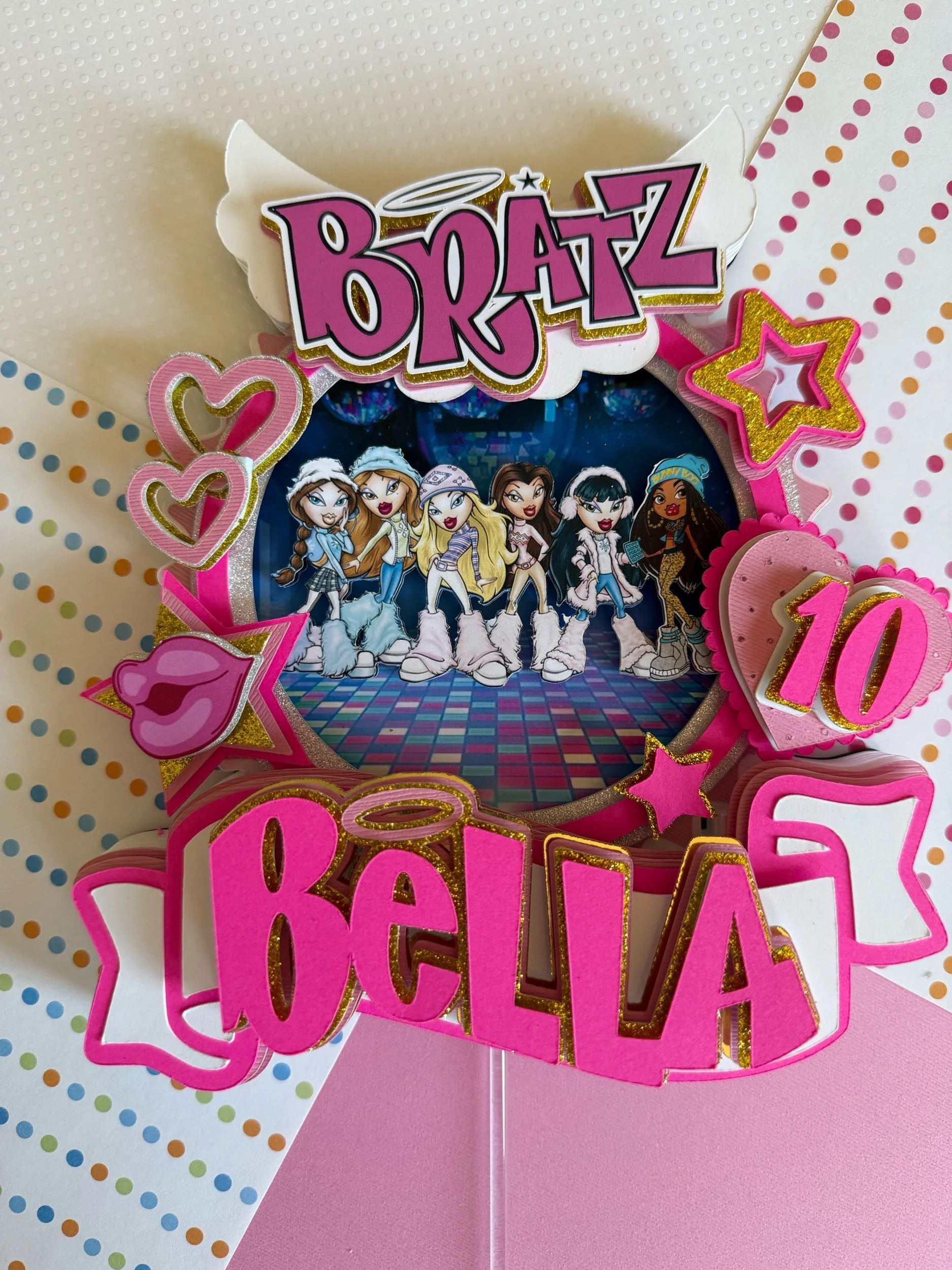 Bratz cake topper