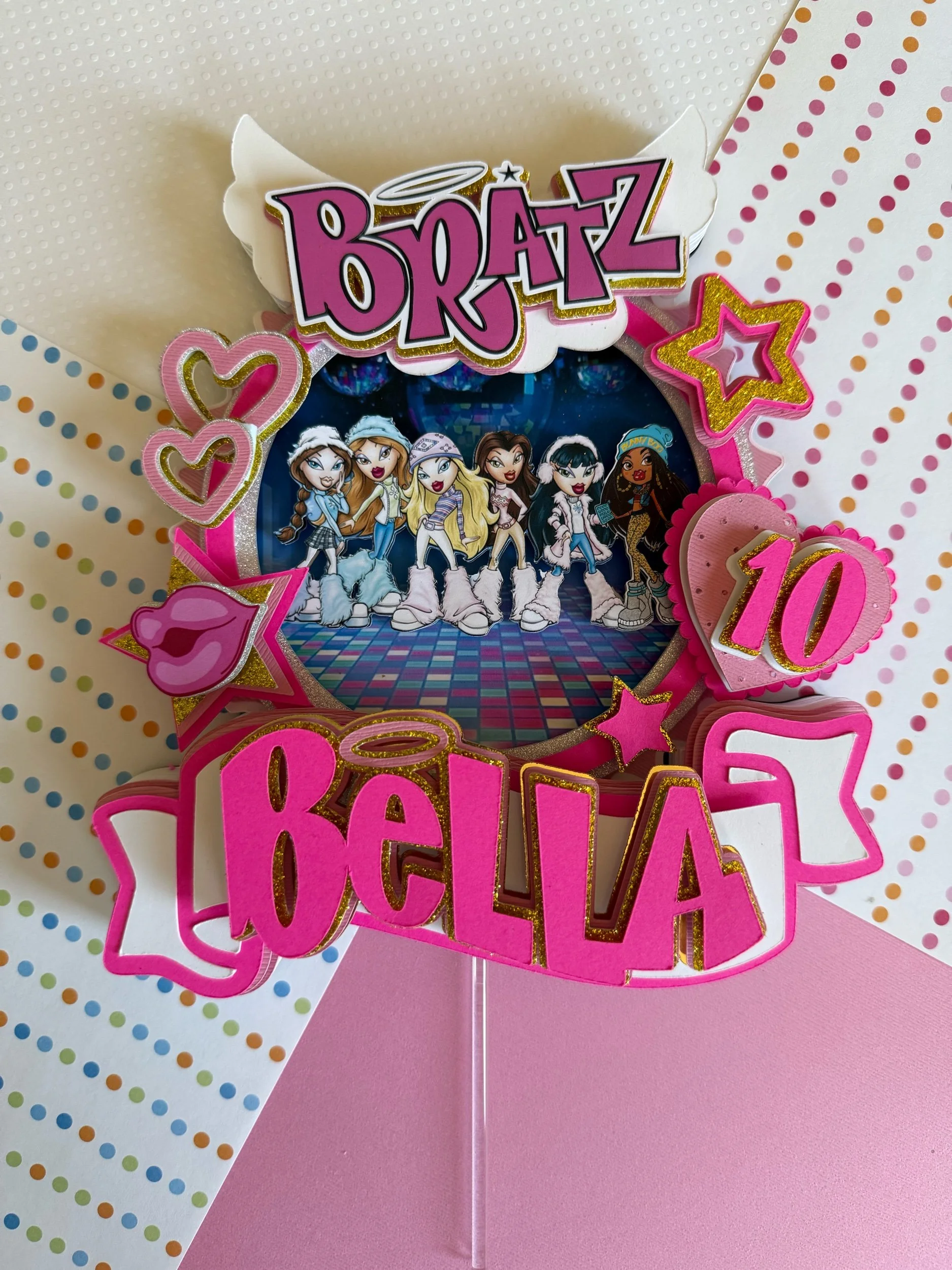 bratz cake topper