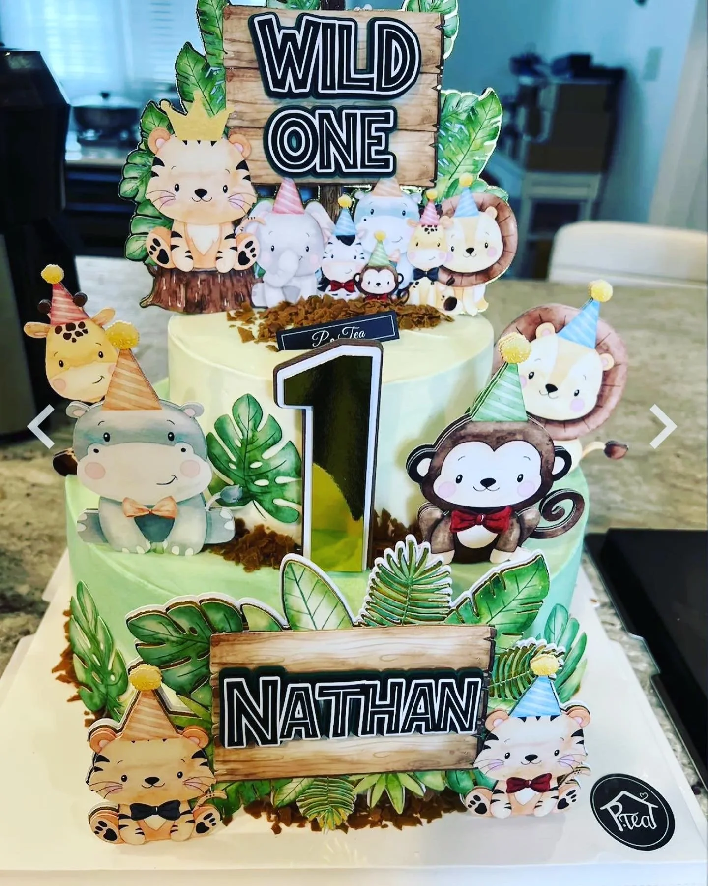 Bundle of Wild Safari Cake Toppers
