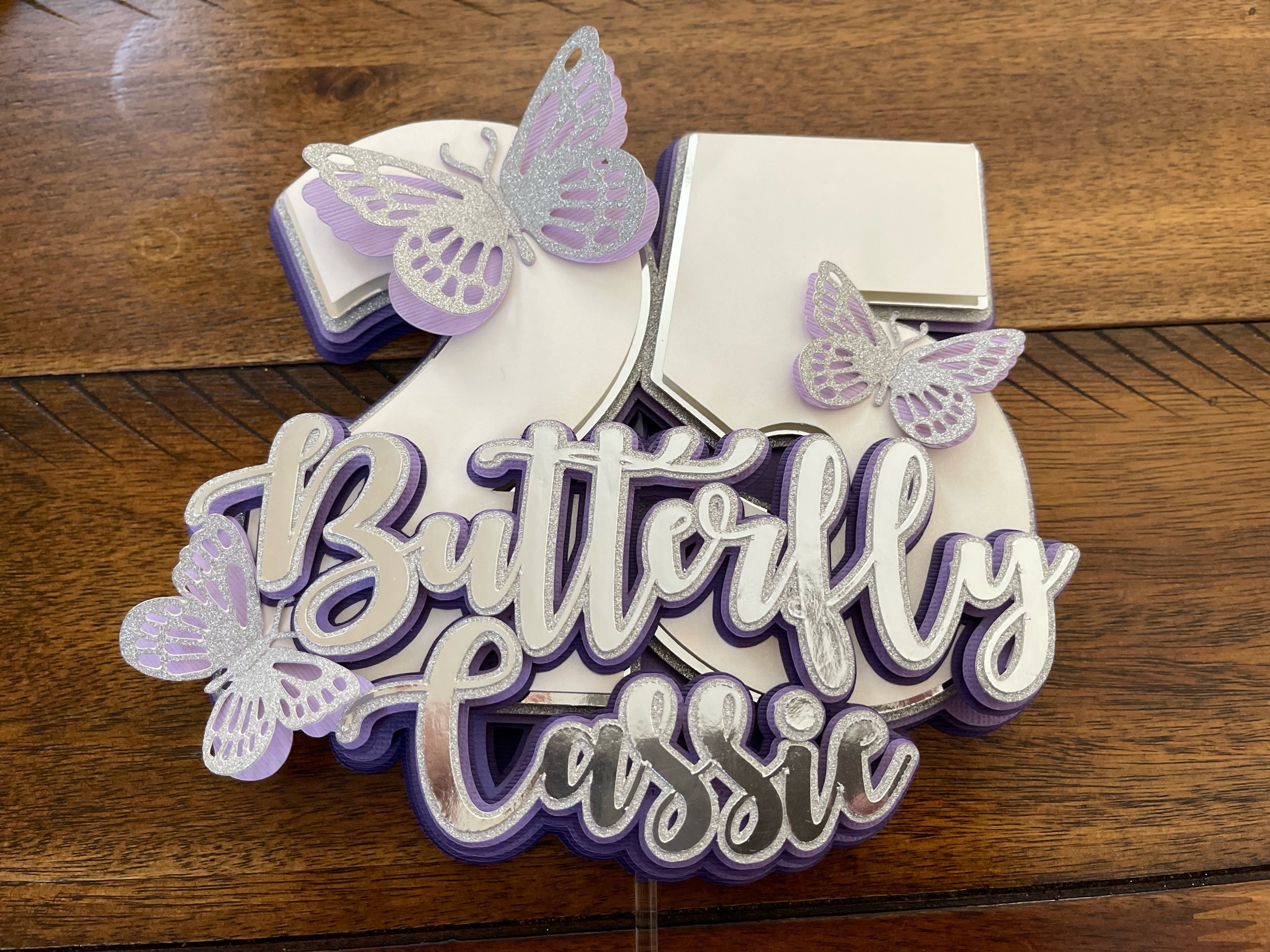 Butterfly Cake Topper