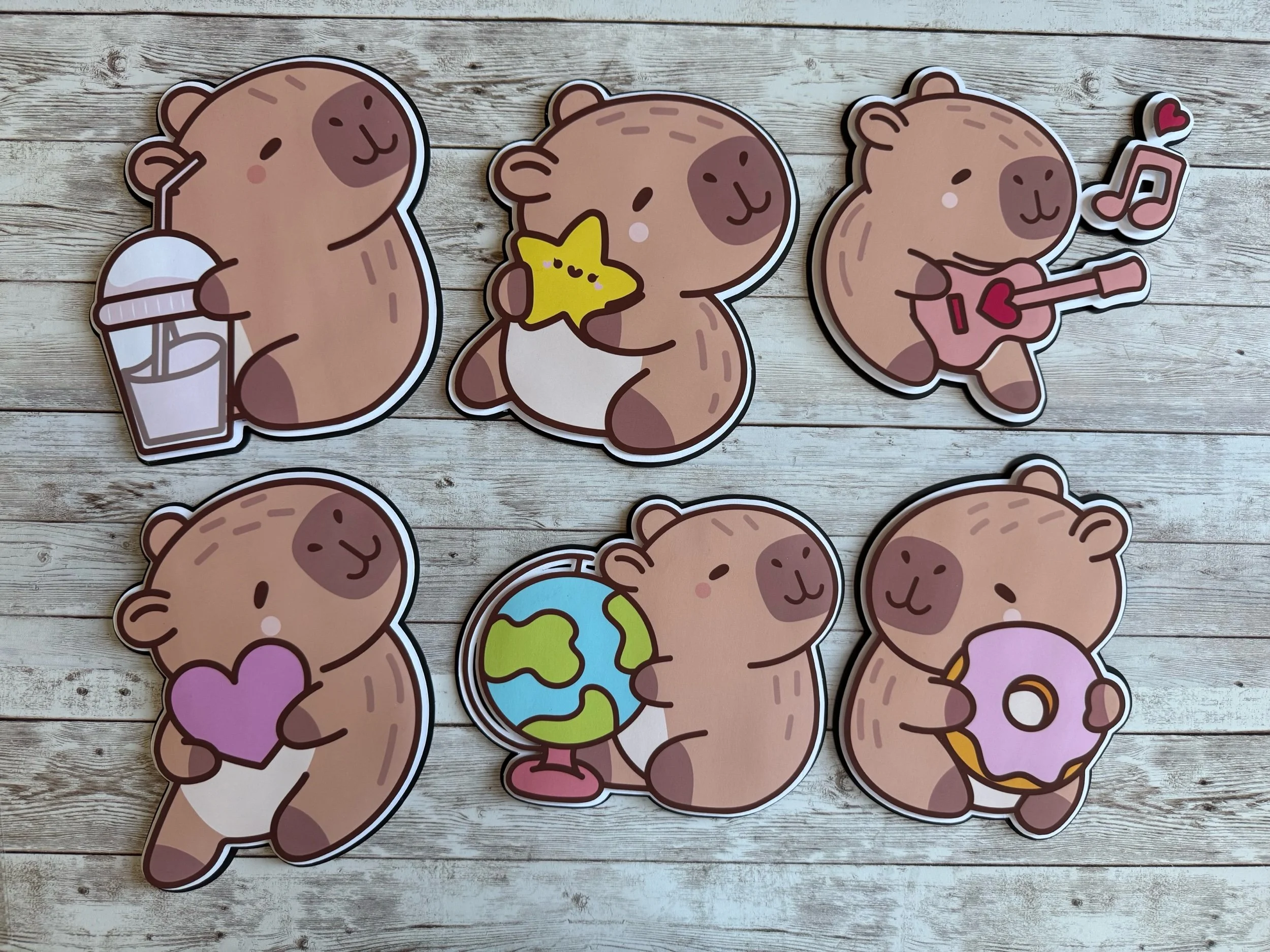Capybara Cutouts
