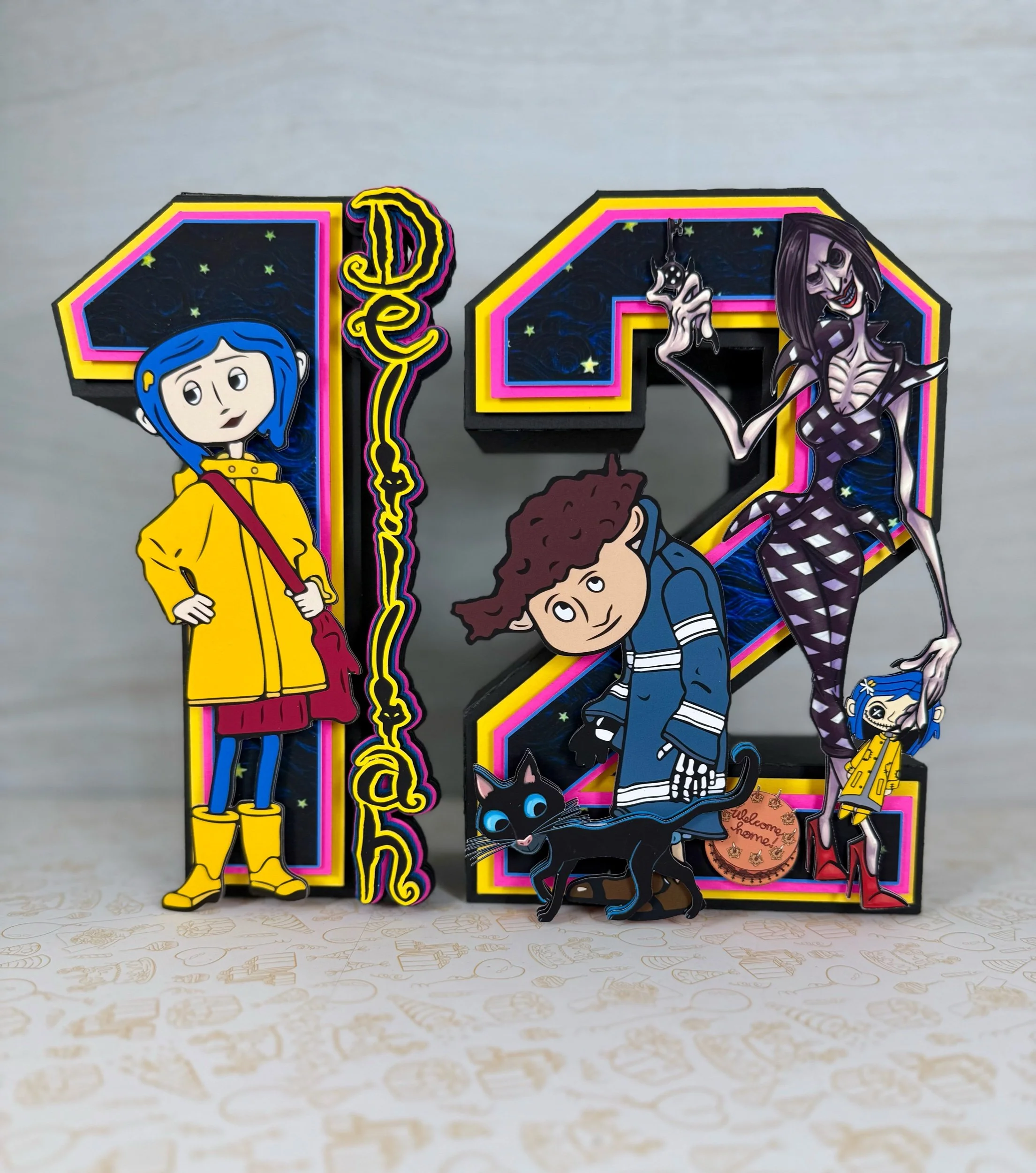 CORALINE 3D NUMBERS