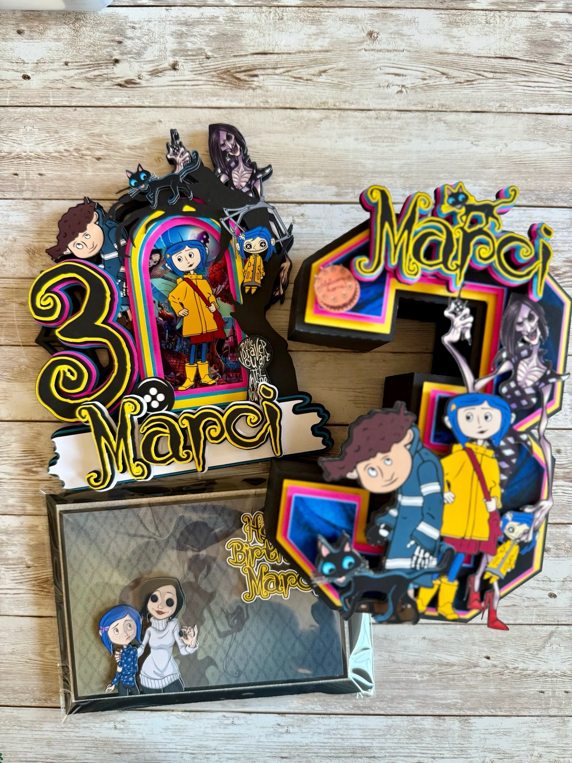 Coraline 3D Numbers