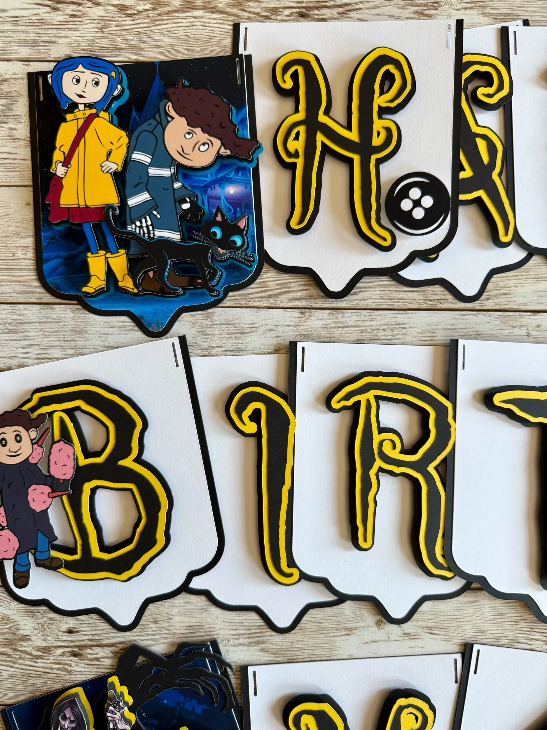 the other mother birthday banner