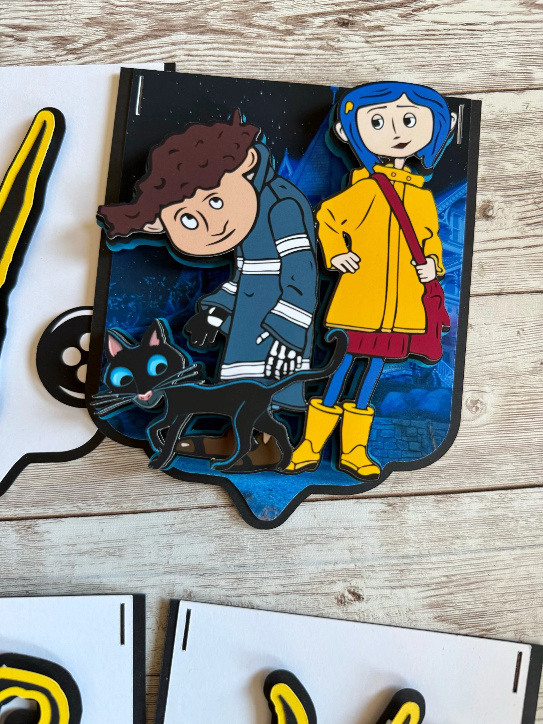 coraline jones birthday banner