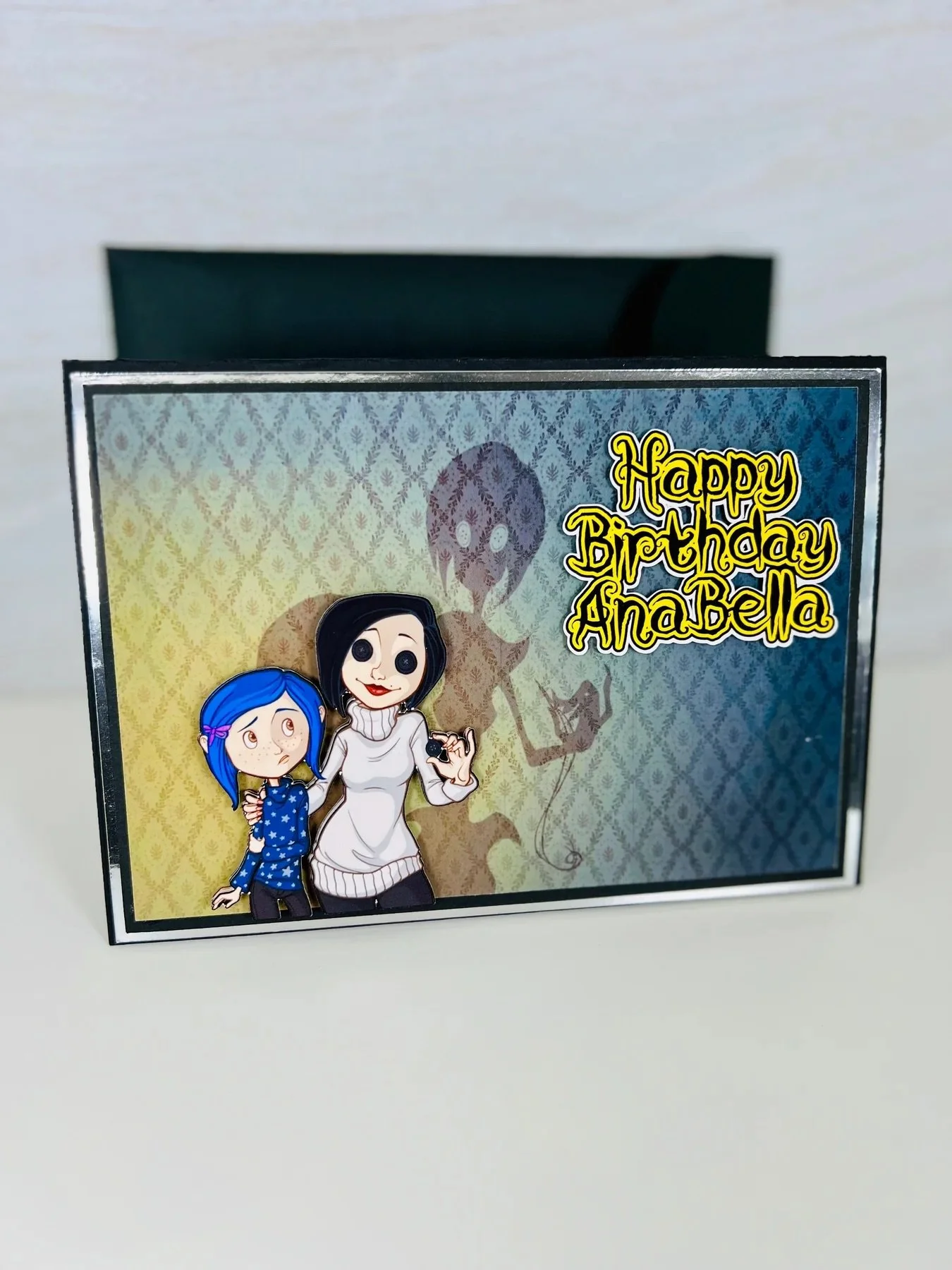 Coraline Birthday Card