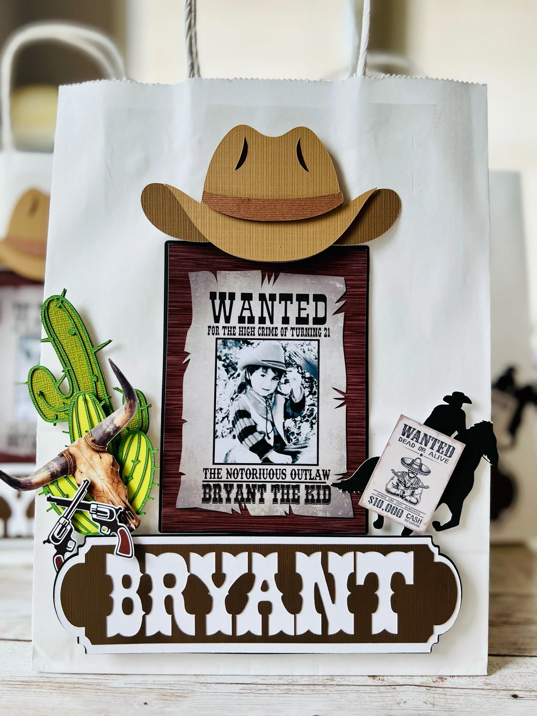 Cowboy Favor Bags