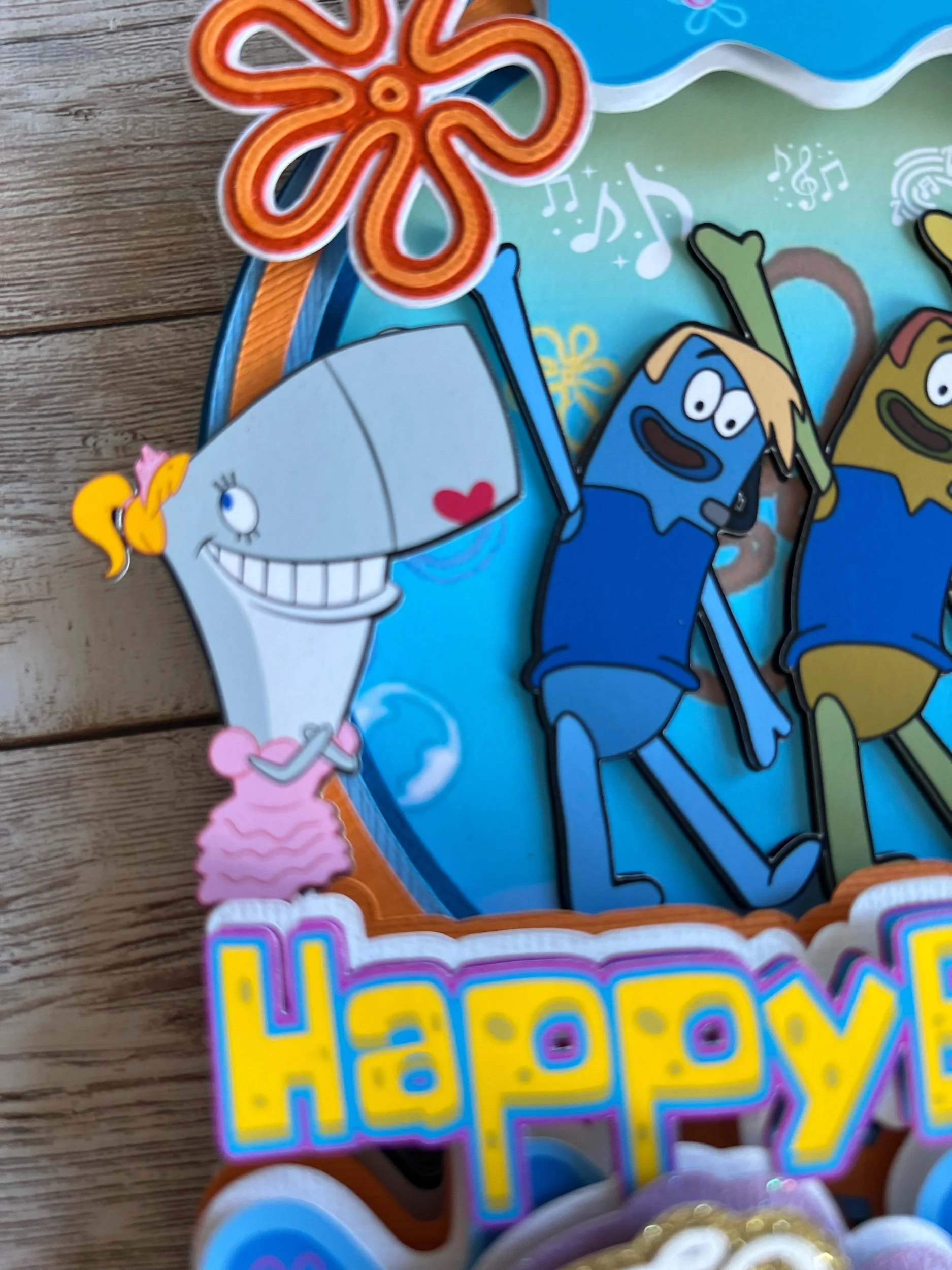 boys who cry cake topper