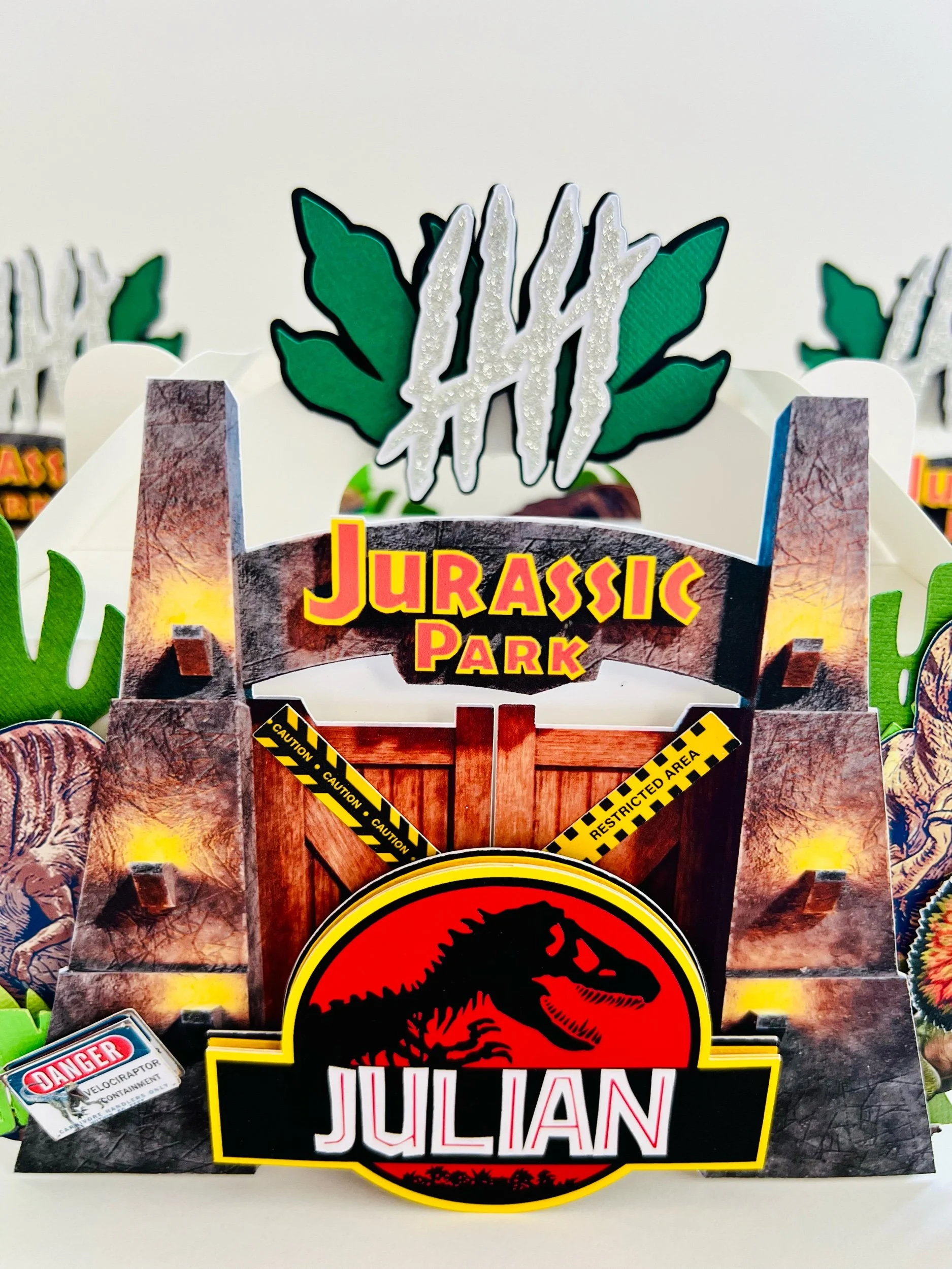 dinosaur favor boxes