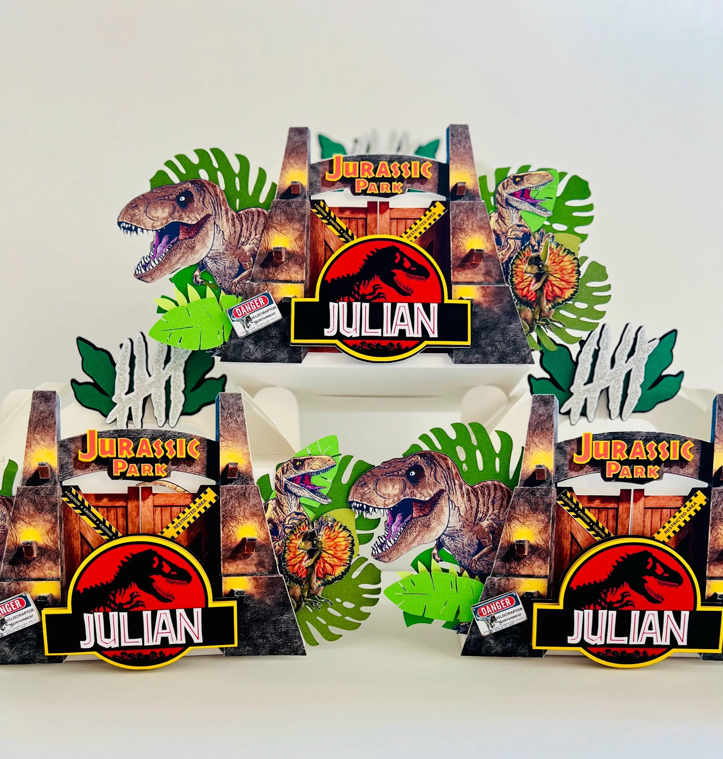 Dinosaurs Favor boxes
